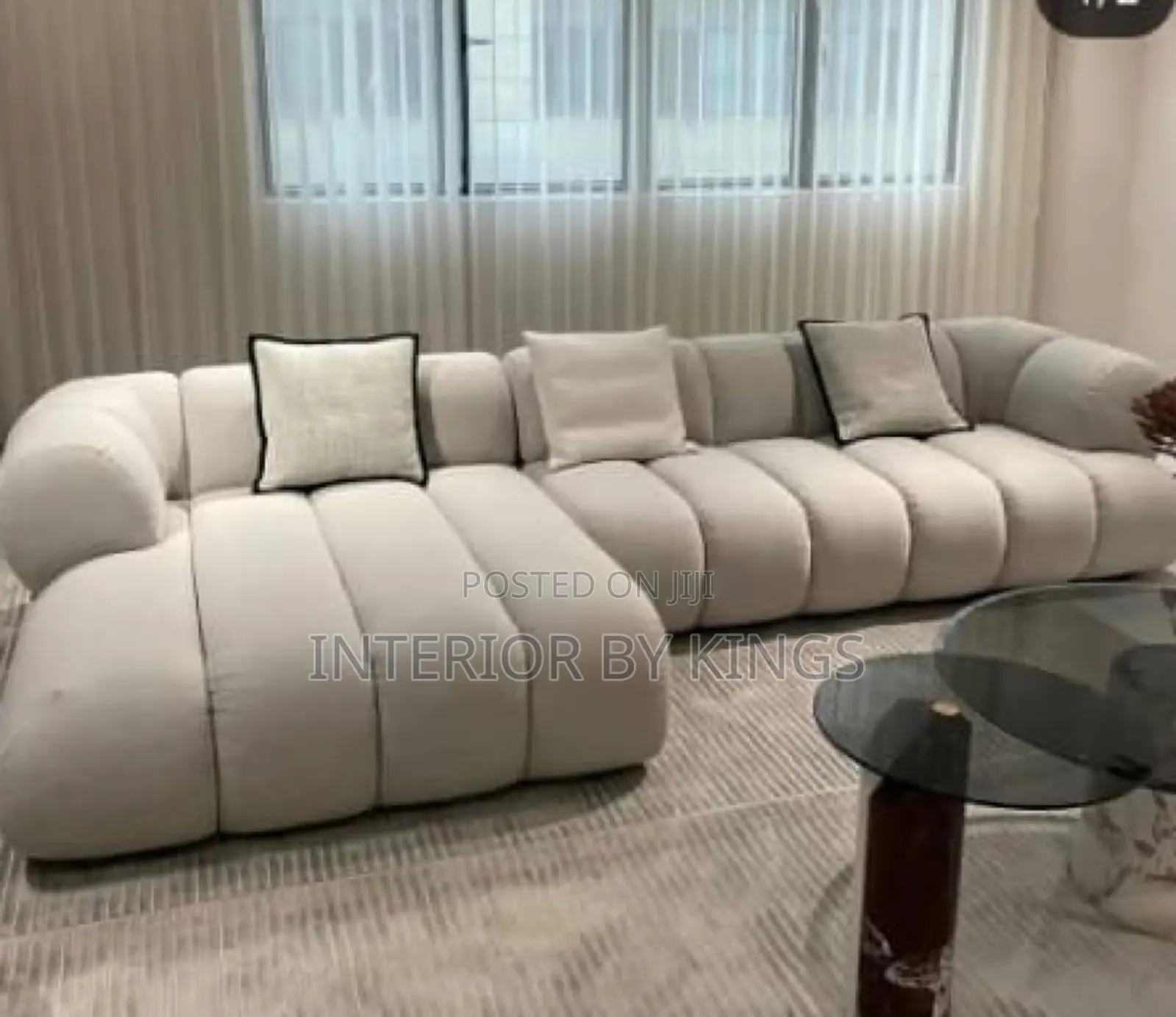 L-Shaped Custom Made Sofa Can Come in Colors Luxurious Sofa