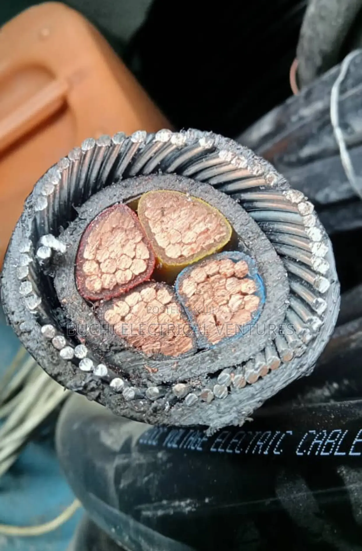 50mm 4core Armoured Cable