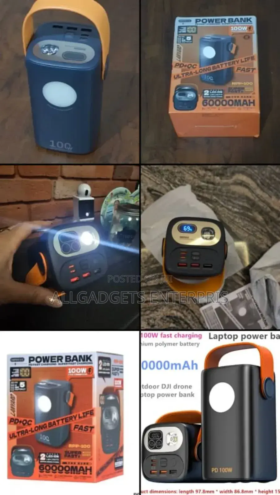 Remax 60000mah 100W