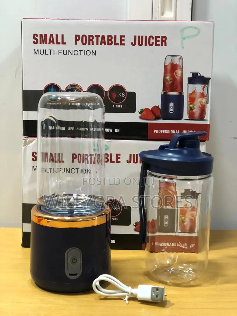 Portable Juicer Blender, Ideal for Fruit Juices, Smoothies