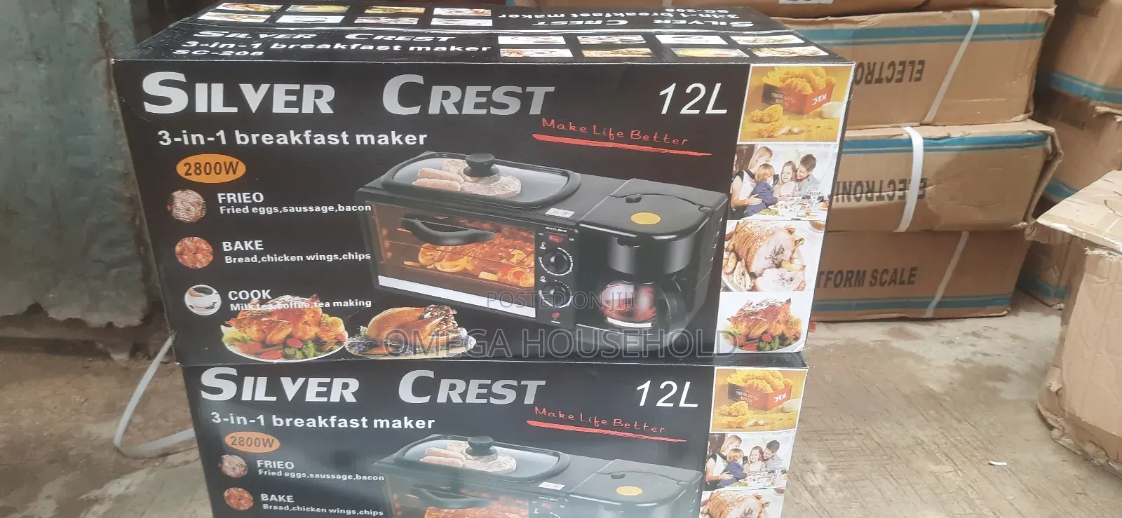 3 in 1 Heavy-Duty Breakfast Maker.