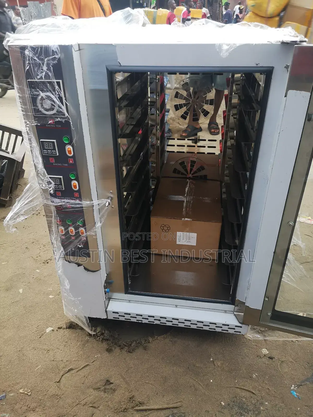 Commercial Gas Convection Oven 8tray