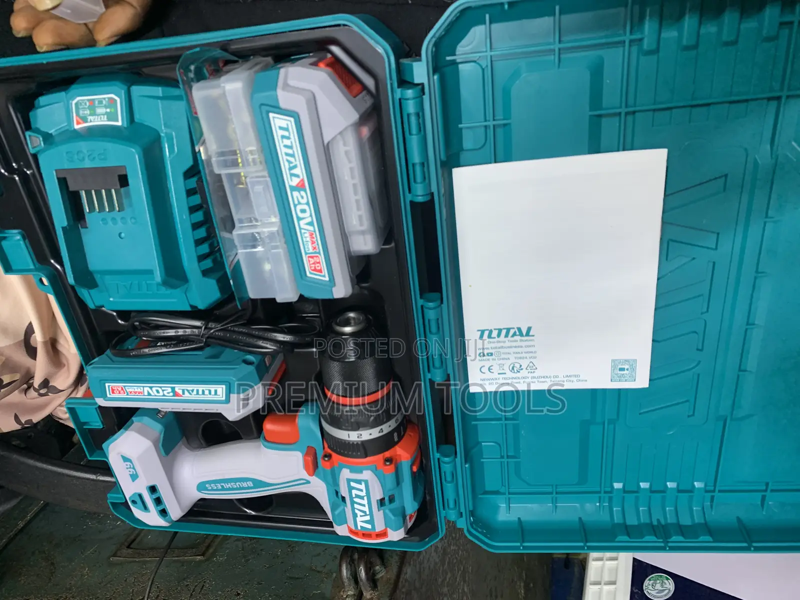 Total Compact Brushless Impact Cordless Drill