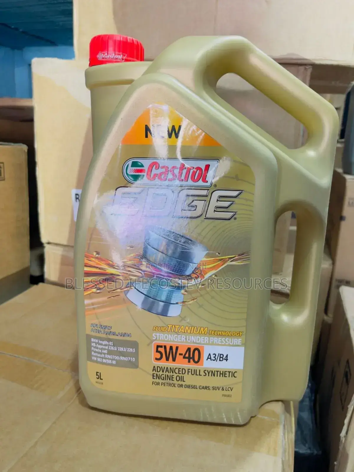 Castrol 5w40 5litrs