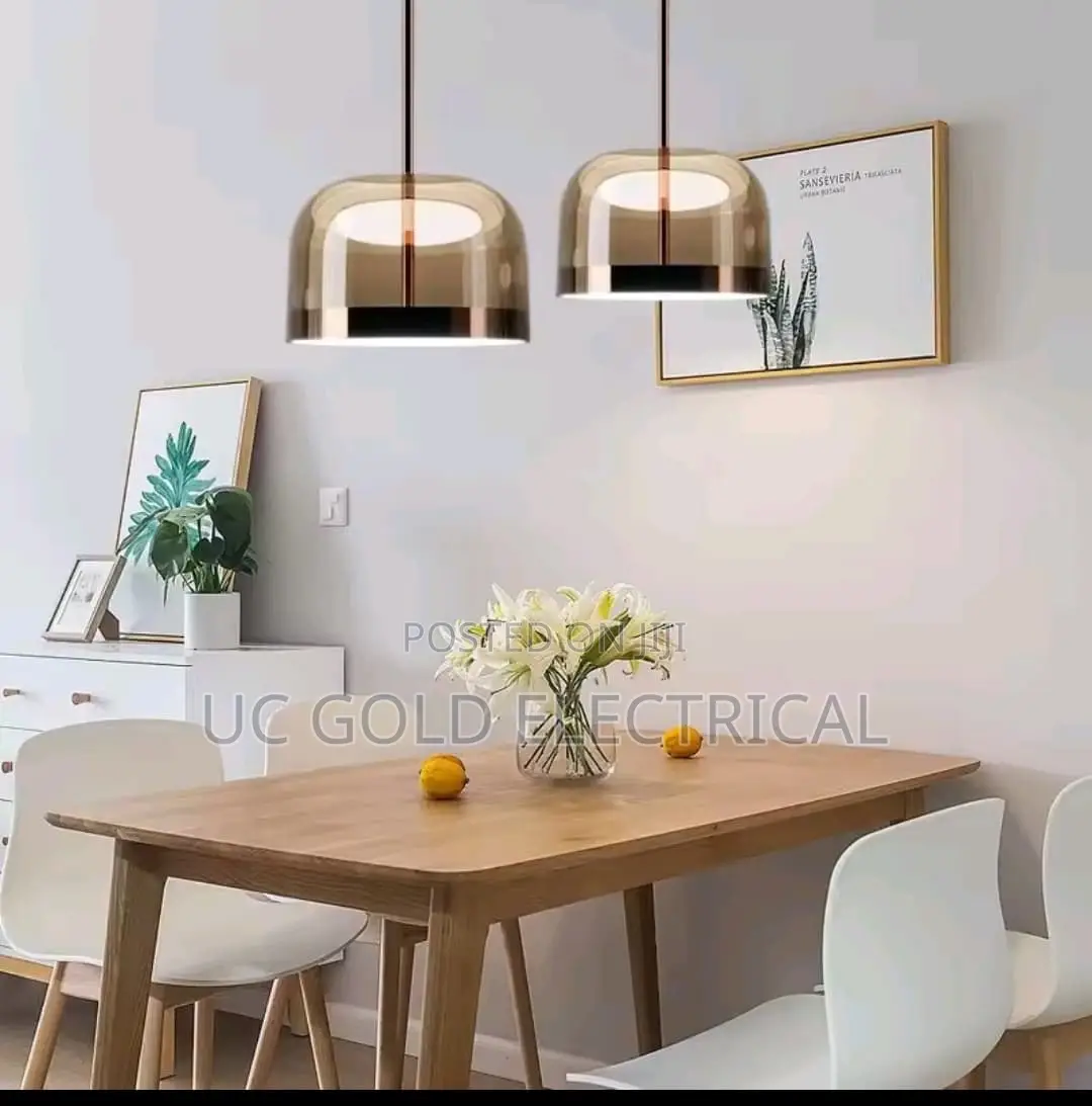 Luxury Post-Modern Table Lamp Glass Rose Gold Sliver Lights