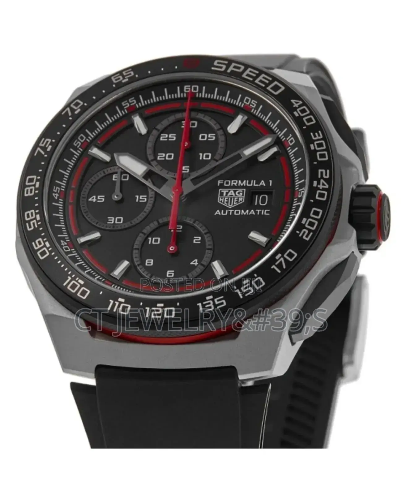 Tag Heuer Formula 1 Chronograph 44mm Black Dial Titanium