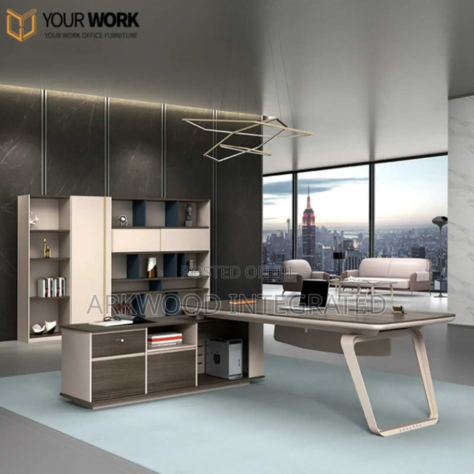 Executive Office Table L-shape 1.8mitre