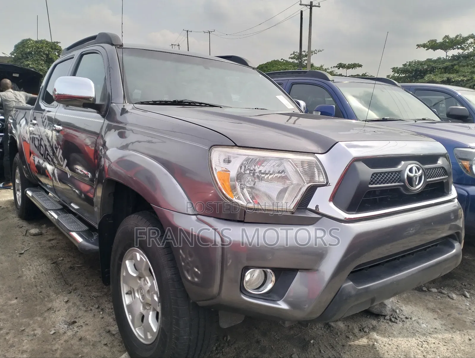 Toyota Tacoma V6 4dr Double Cab 4WD 6.1 ft. SB (4.0L 6cyl 5A) 2014 Gray