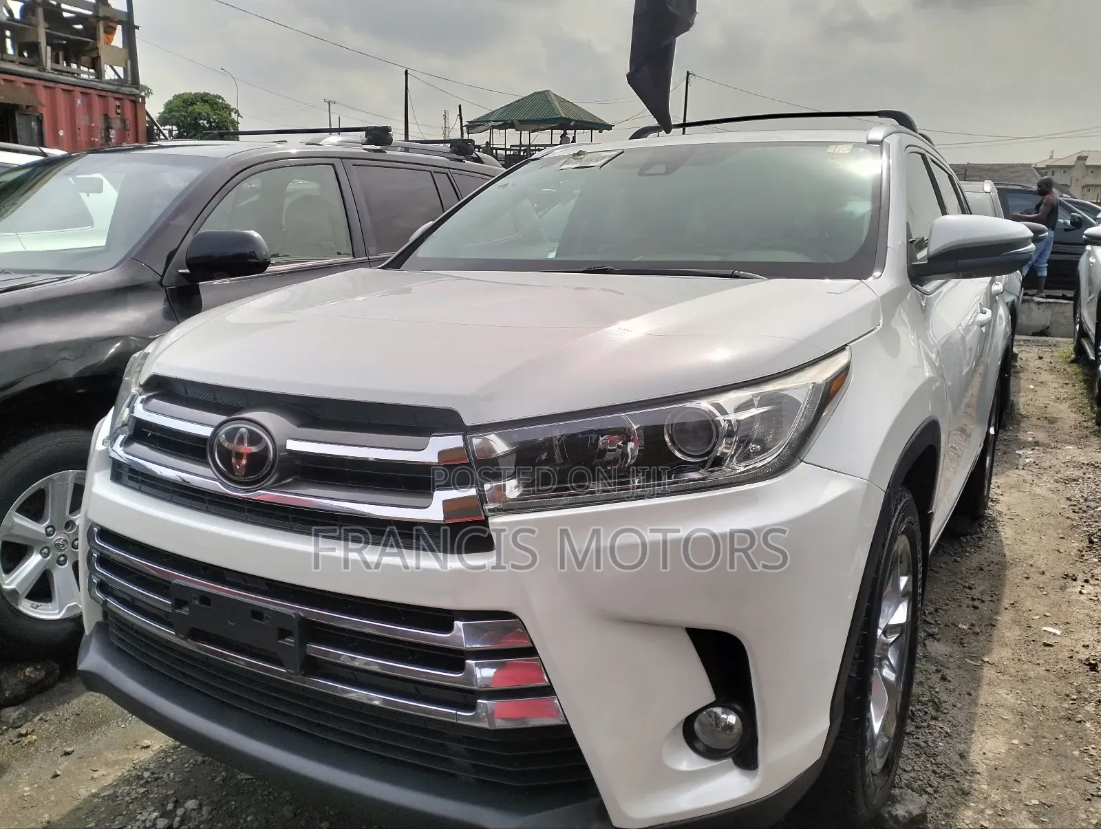 Toyota Highlander Limited Platinum 4dr SUV (3.5L 6cyl 6A) 2015 White