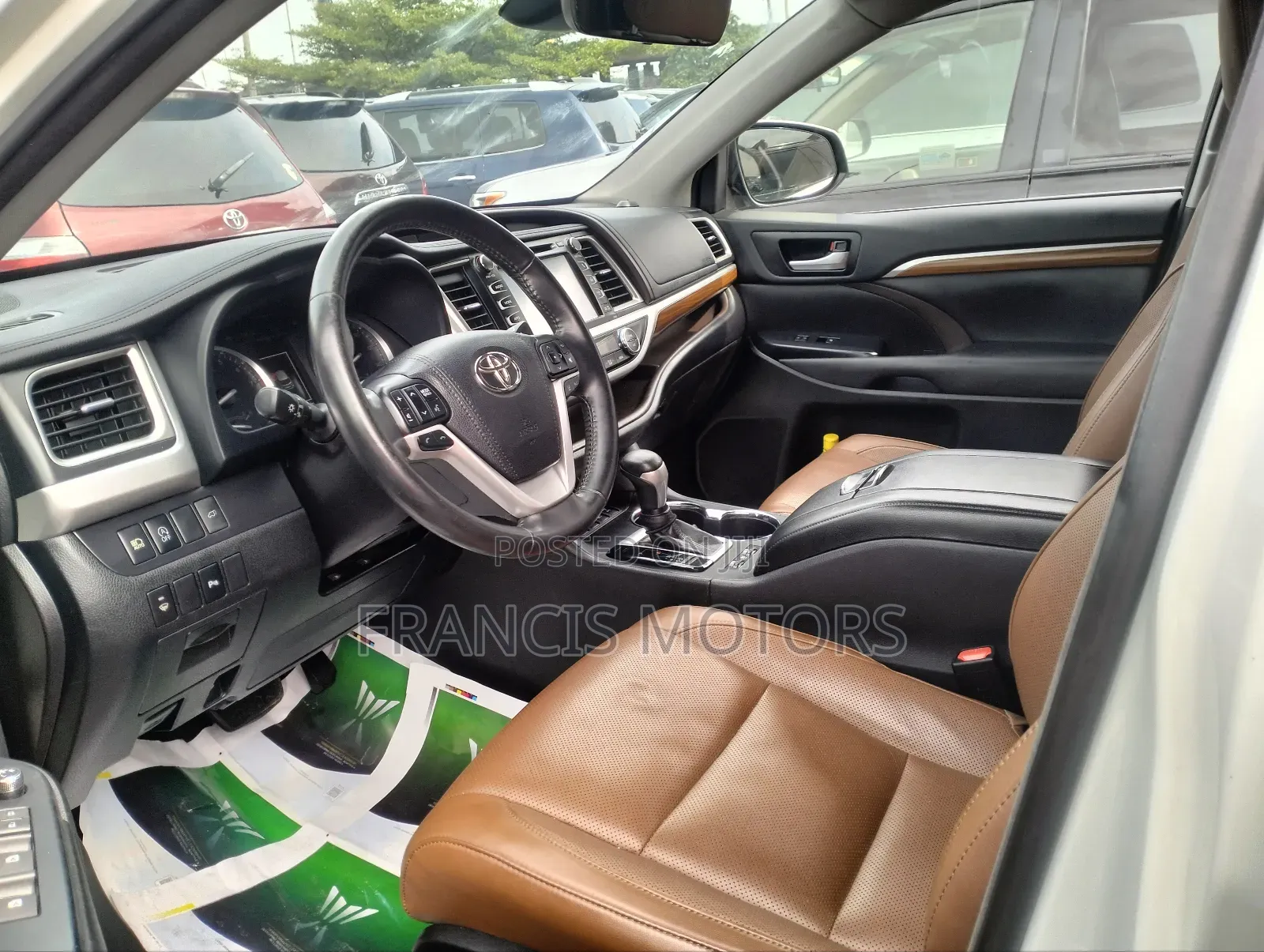 Toyota Highlander Limited Platinum 4dr SUV (3.5L 6cyl 6A) 2015 White