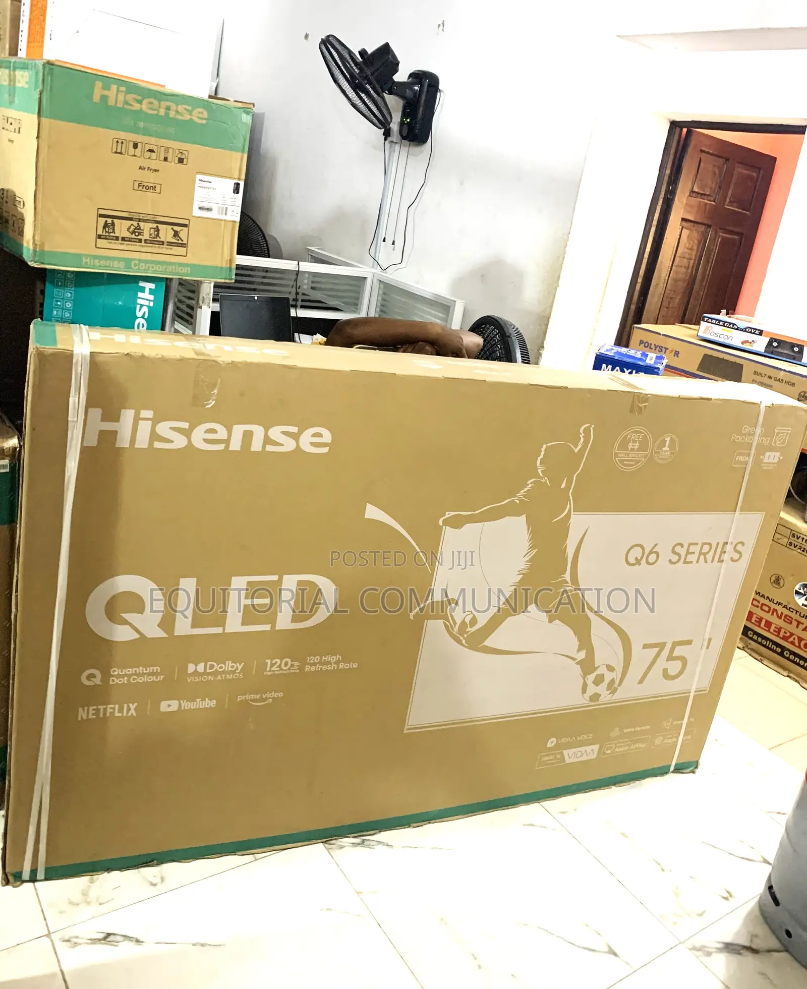 Tv Like Never Before: Hisense 75" Qled Smart Tv