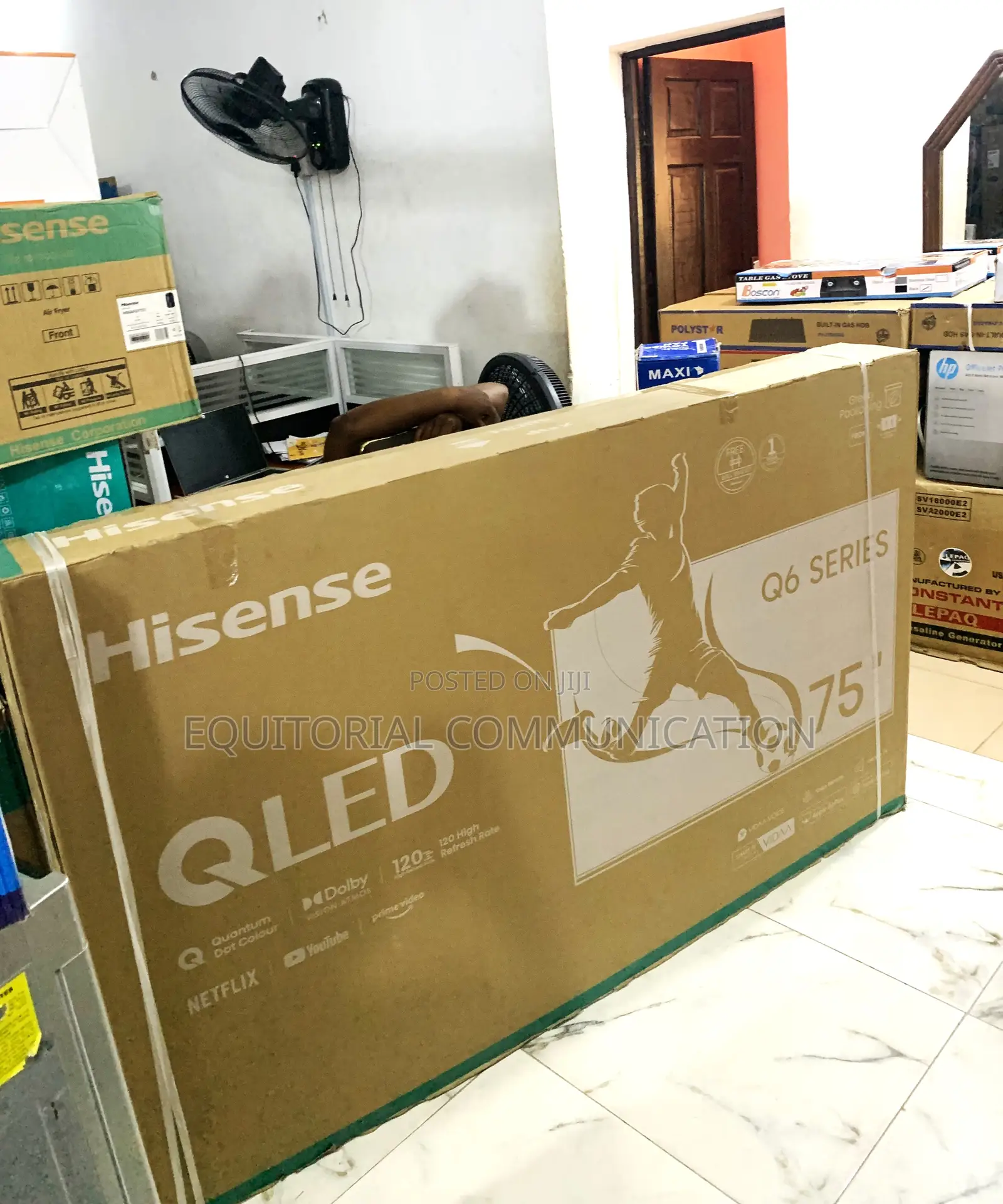 Tv Like Never Before: Hisense 75" Qled Smart Tv