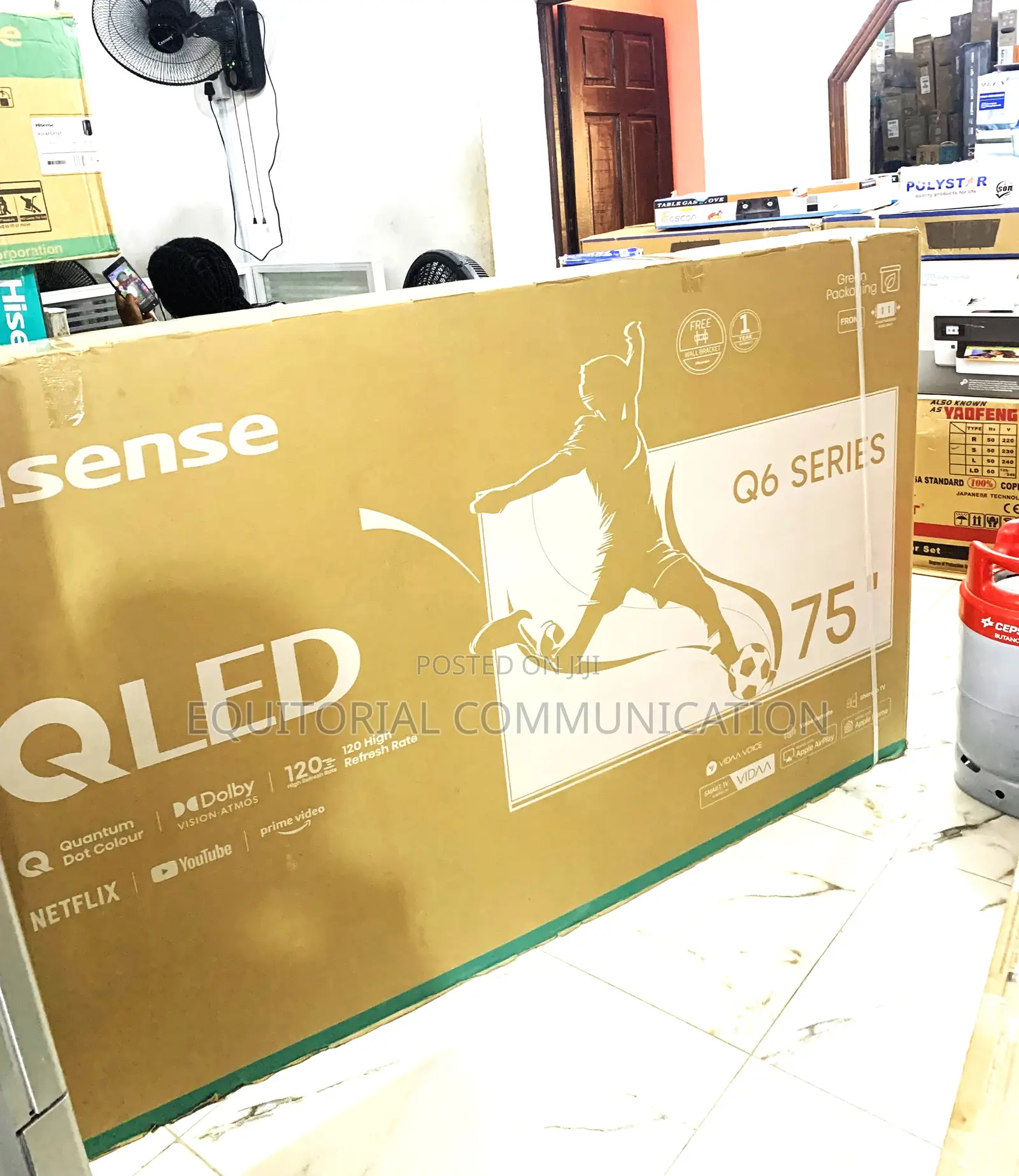 A New Era of Tv: Hisense 75" Qled