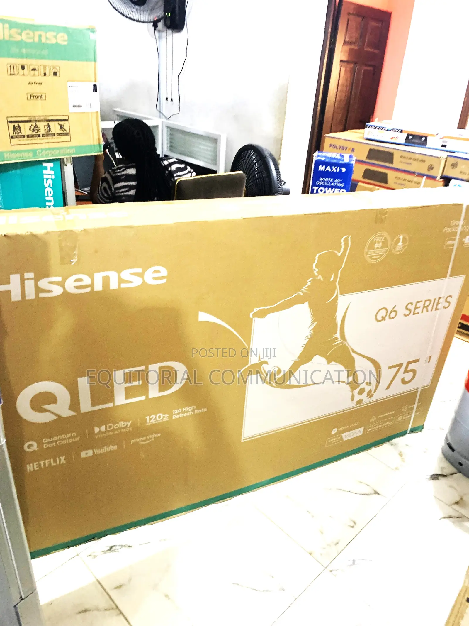 A New Era of Tv: Hisense 75" Qled