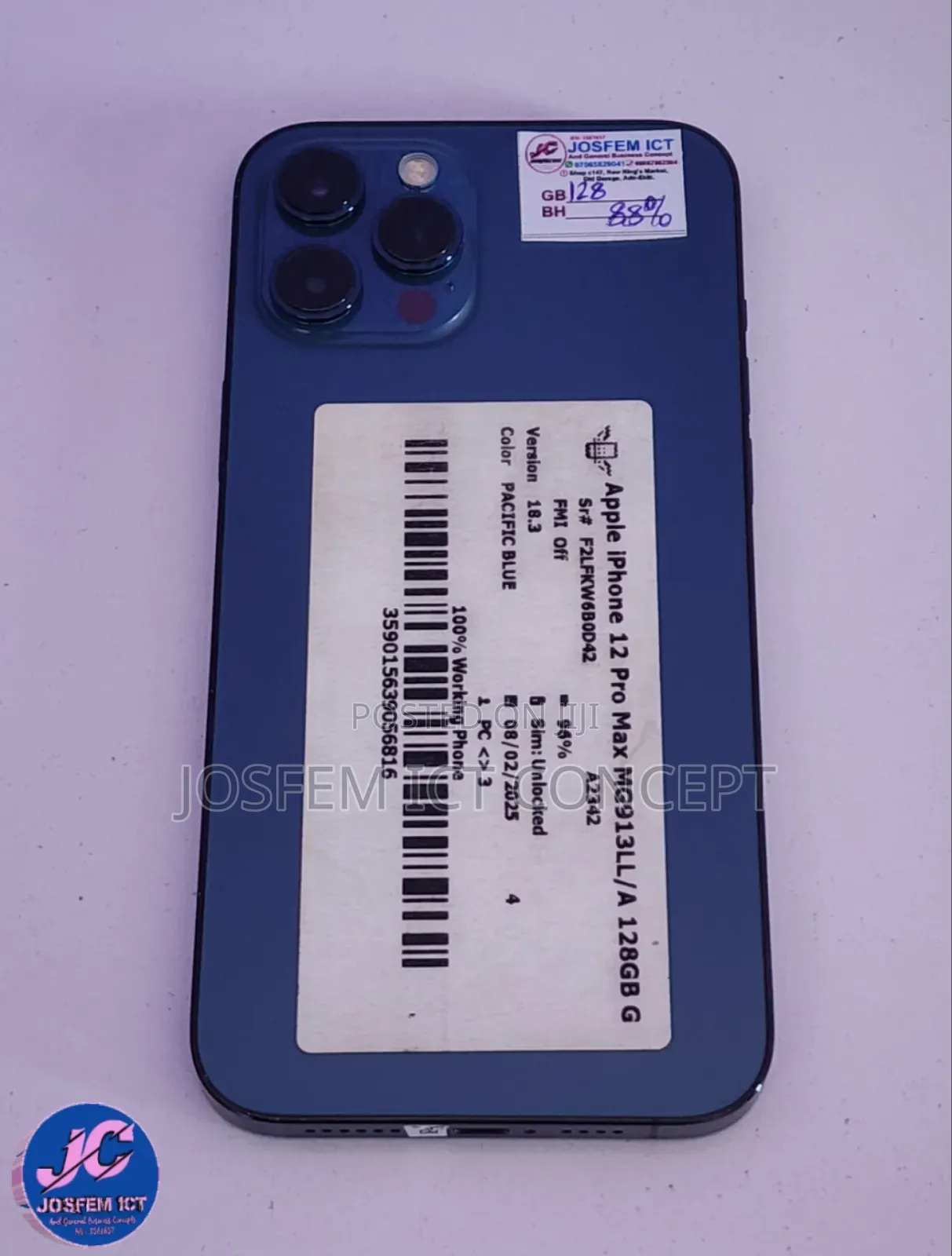 Apple iPhone 12 Pro Max 128 GB Blue