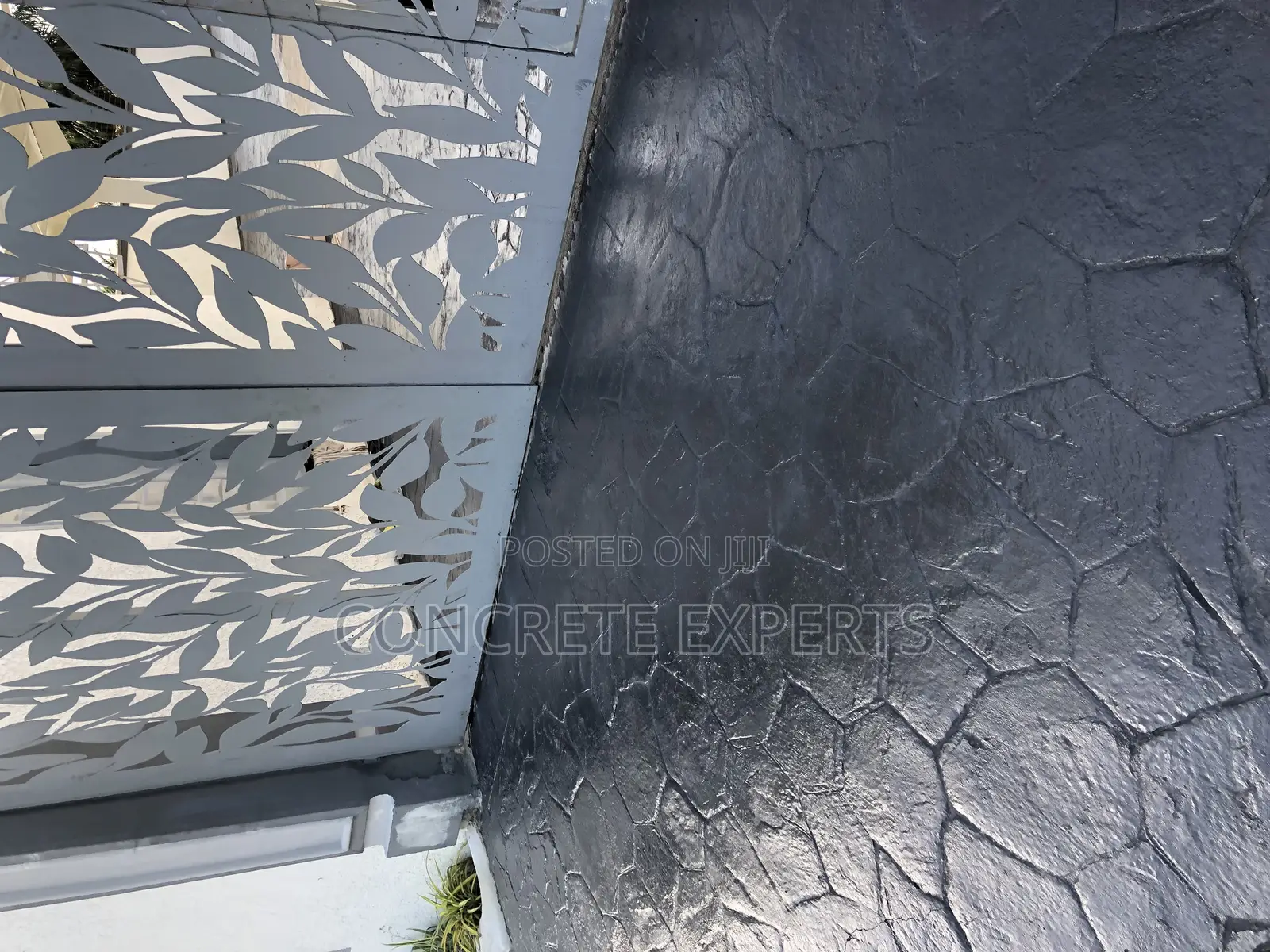 Beautiful Stamped Floor