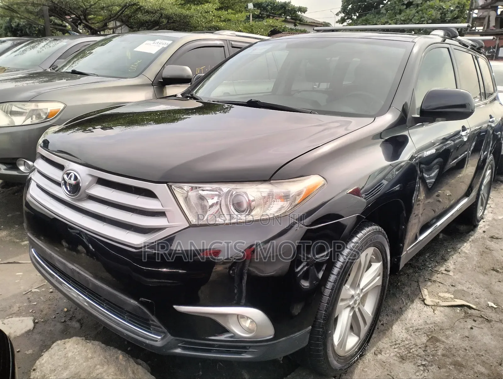 Toyota Highlander Limited 3.5l 4WD 2013 Black