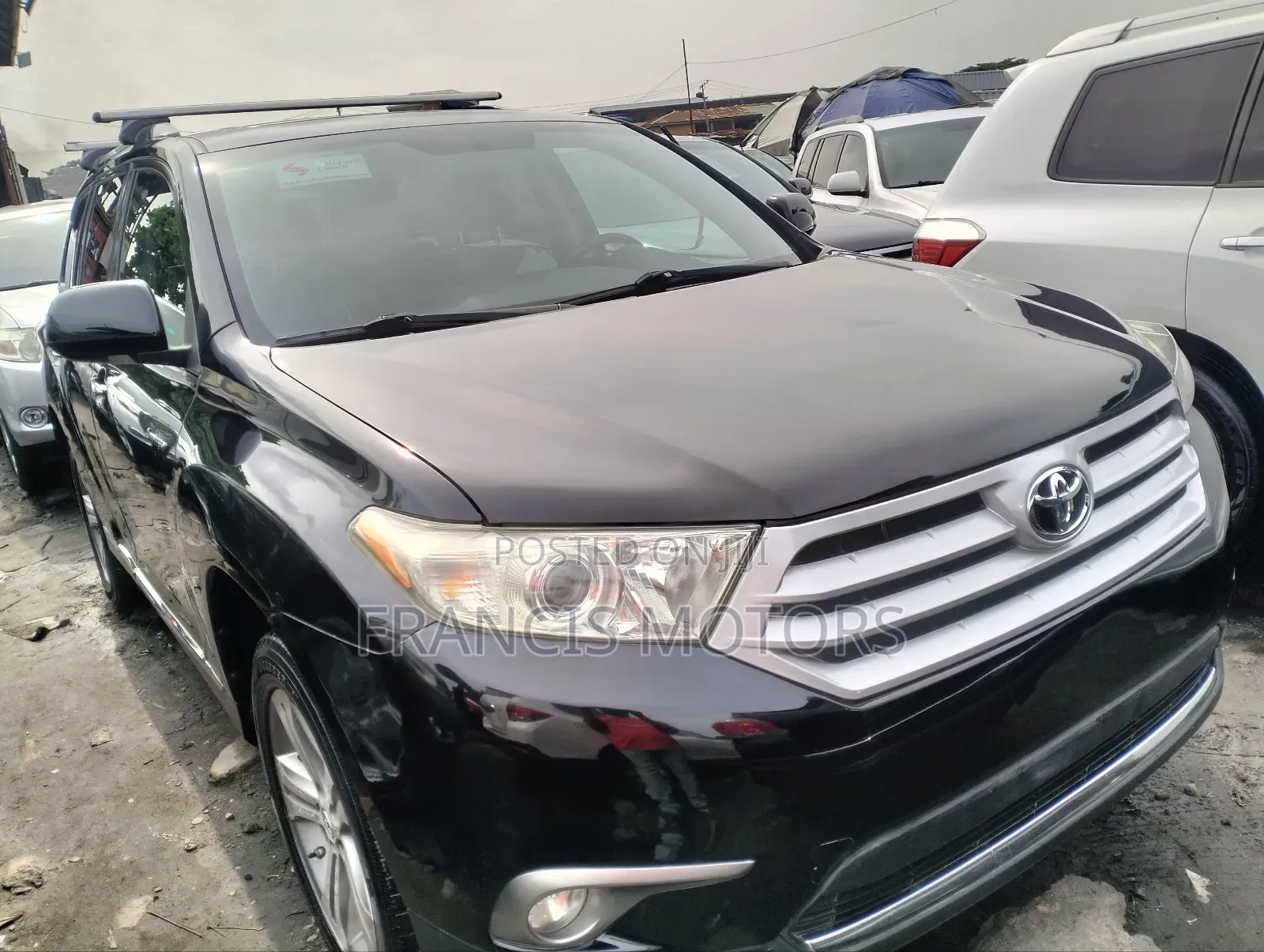 Toyota Highlander Limited 3.5l 4WD 2013 Black