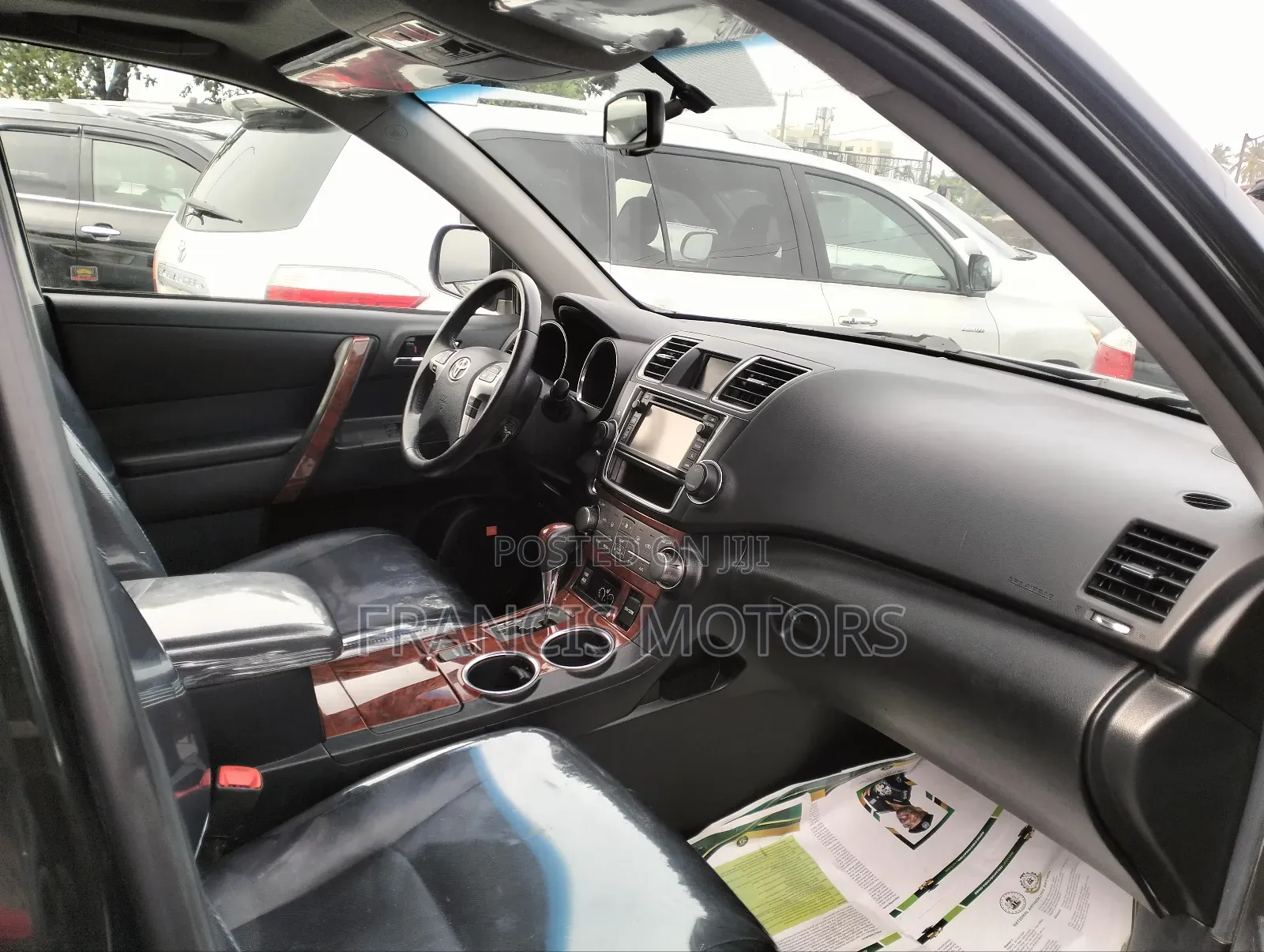 Toyota Highlander Limited 3.5l 4WD 2013 Black