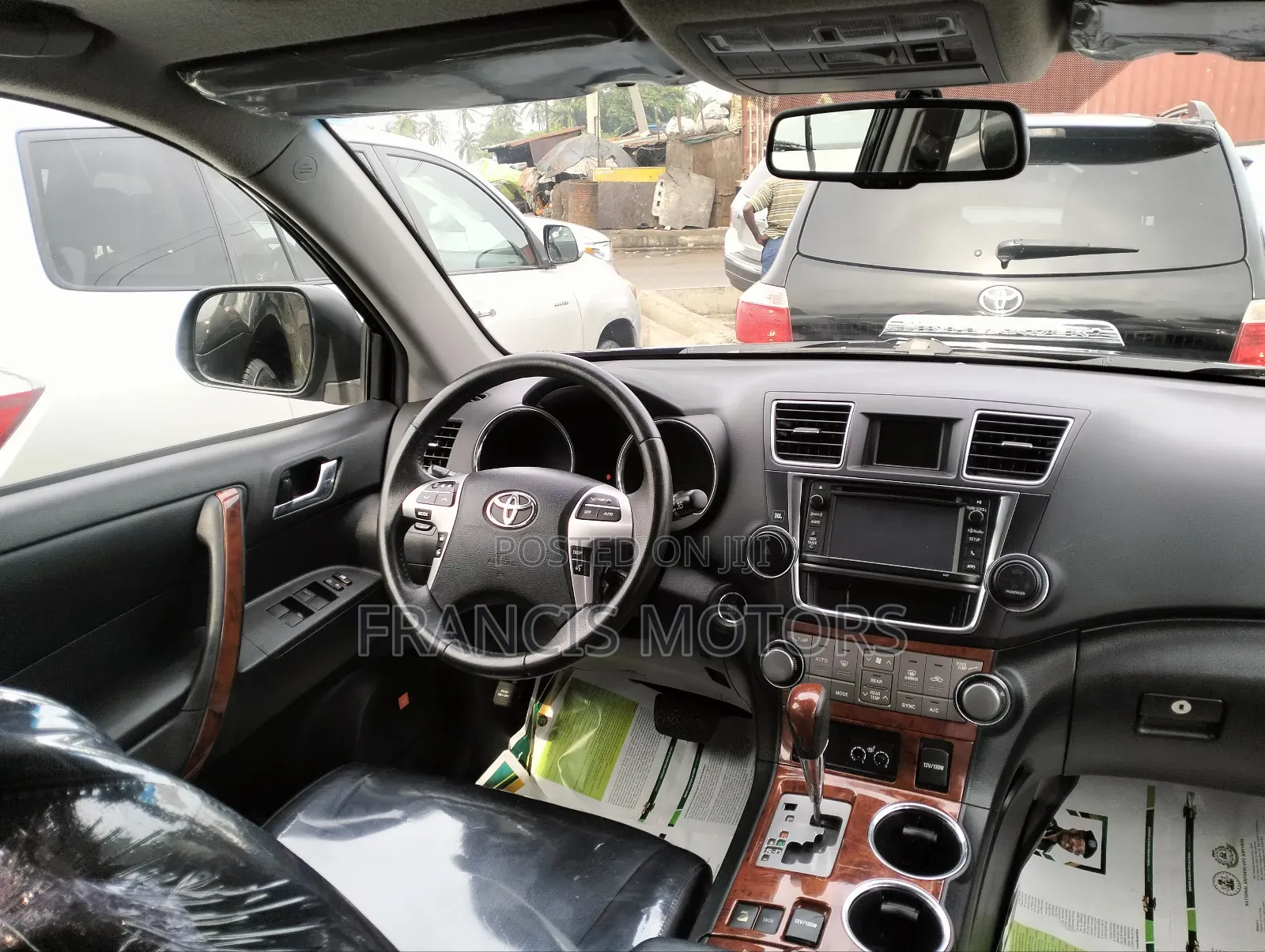 Toyota Highlander Limited 3.5l 4WD 2013 Black