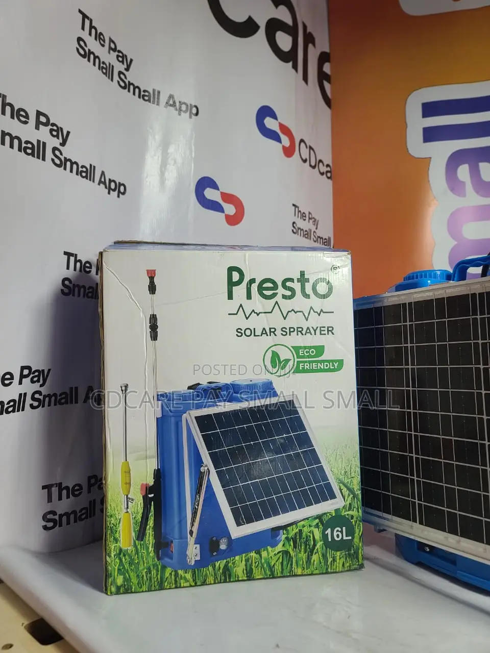 Pay Small Presto 16l Solar-powered Sprayer On Cdcare.App