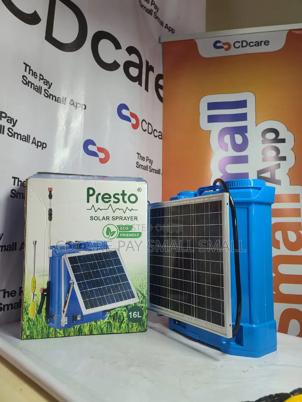 Pay Small Presto 16l Solar-powered Sprayer On Cdcare.App