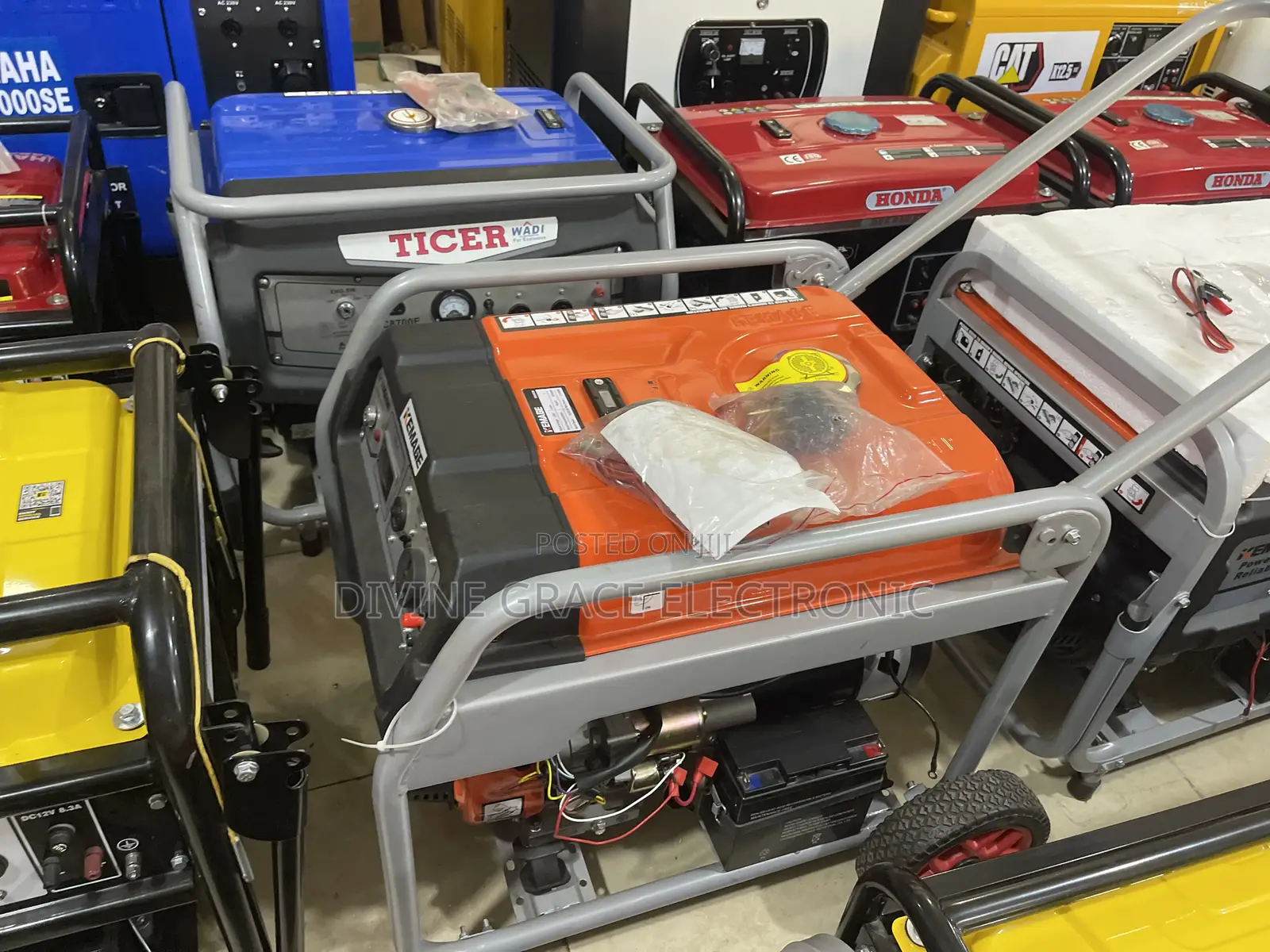 9.5kva Kemage Petrol Generator 100% Copper Coil Generator