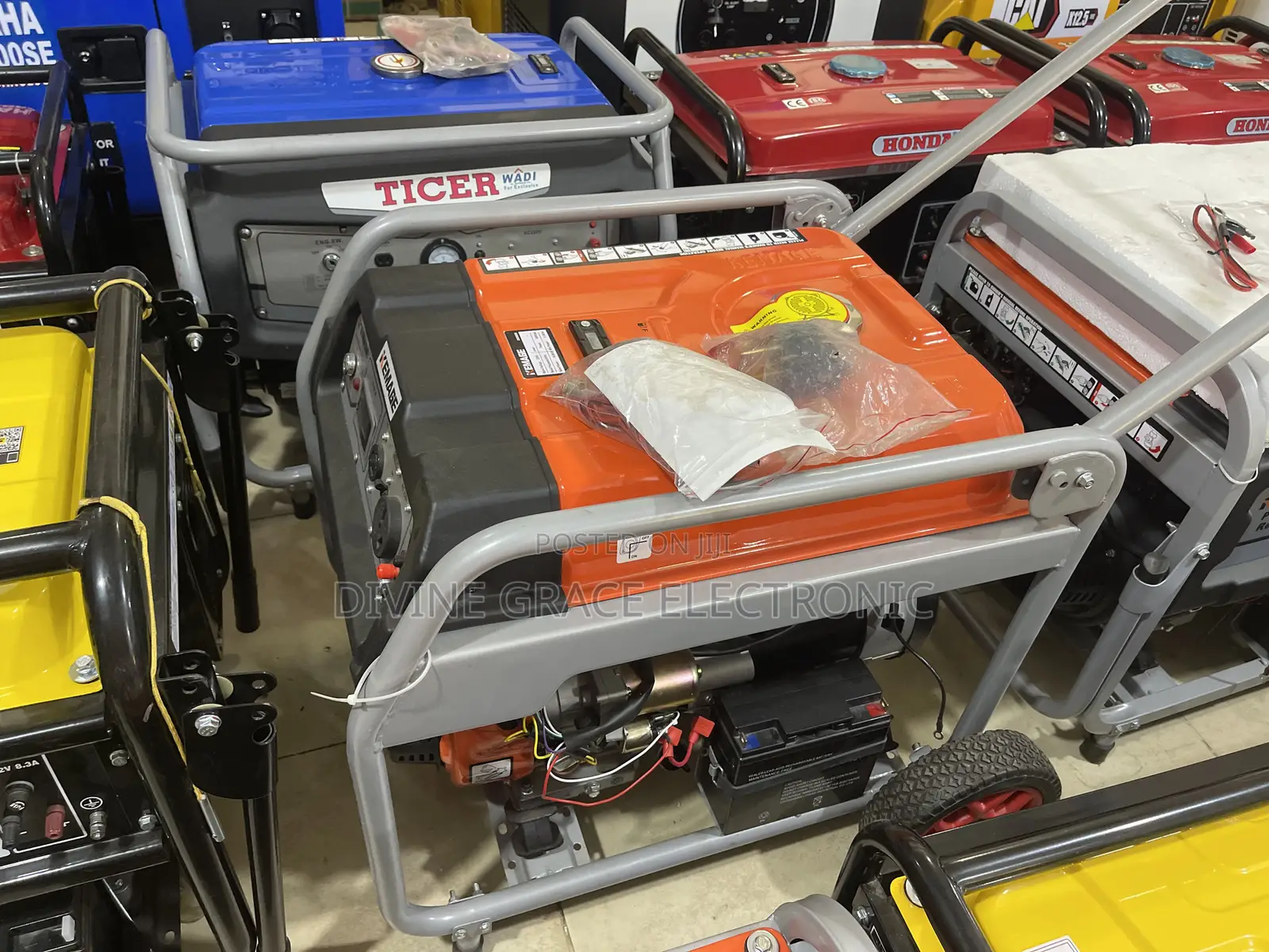9.5kva Kemage Petrol Generator 100% Copper Coil Generator