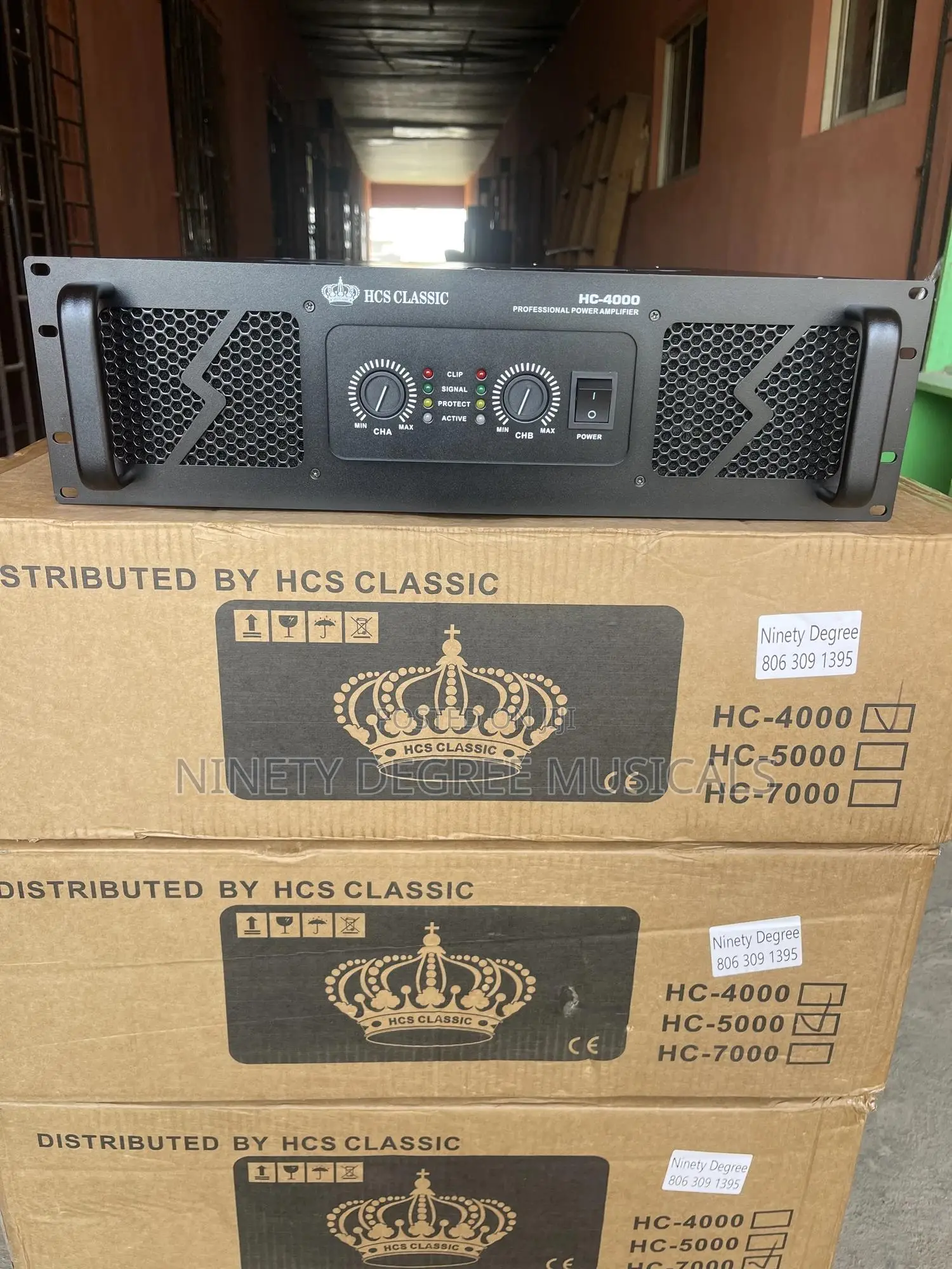 HCS Classic Hc-4000 Amplifier