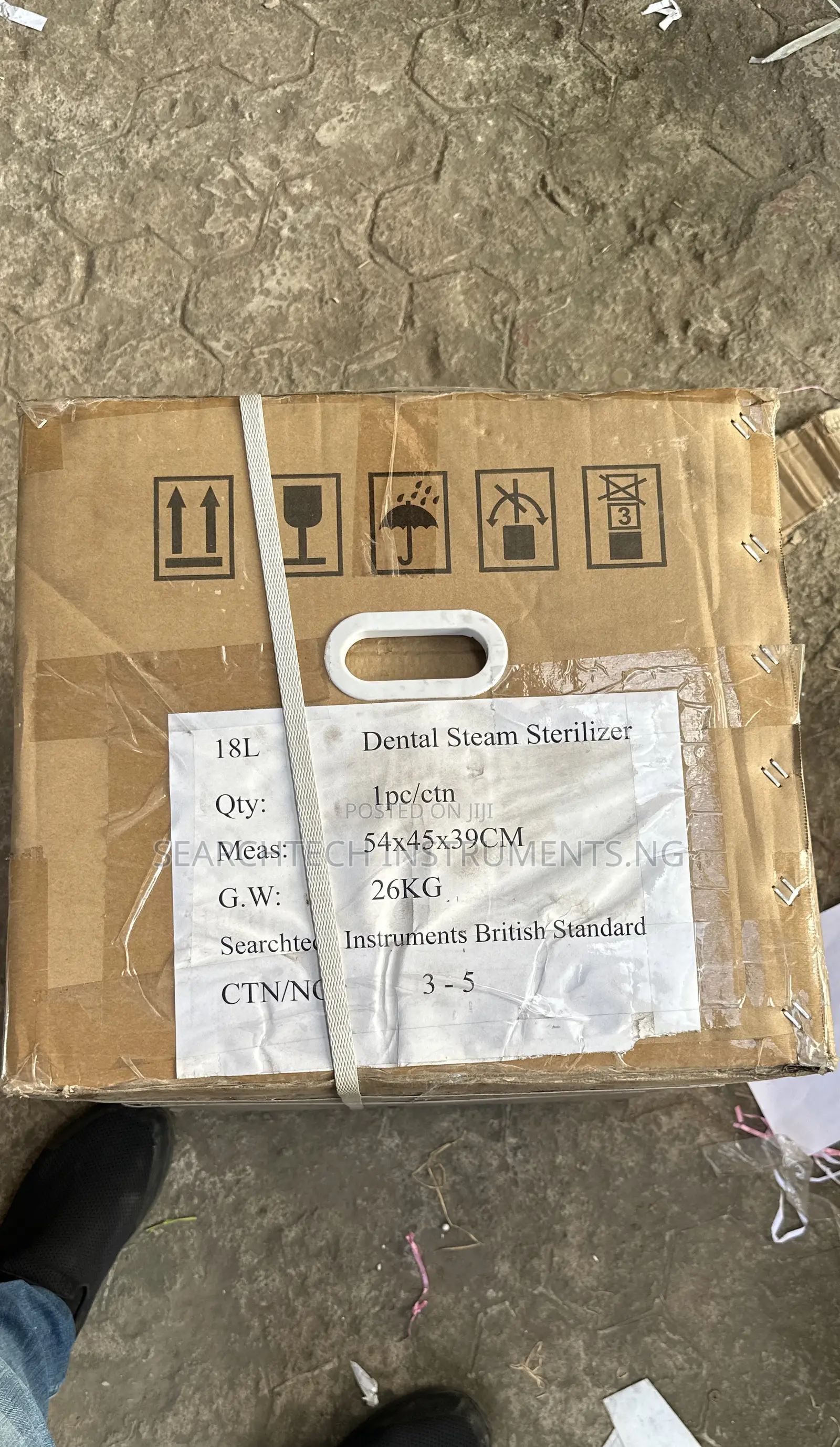 Horizontal Steriliser / Autoclave 20l