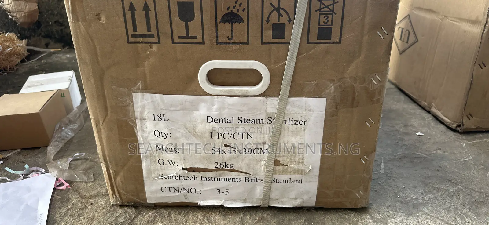 Horizontal Steriliser / Autoclave 20l