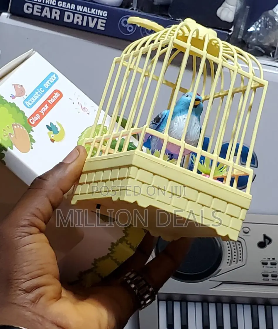 Acoustic Sensor Clapping Hand Bird Toy Ages 3+