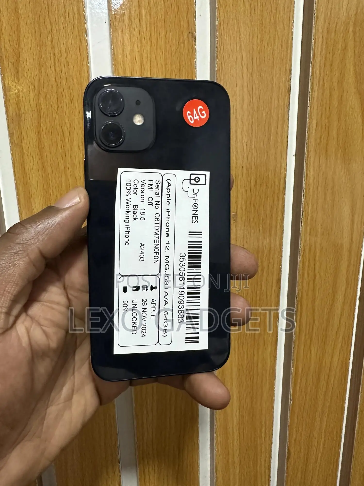 Apple iPhone 12 64 GB Black