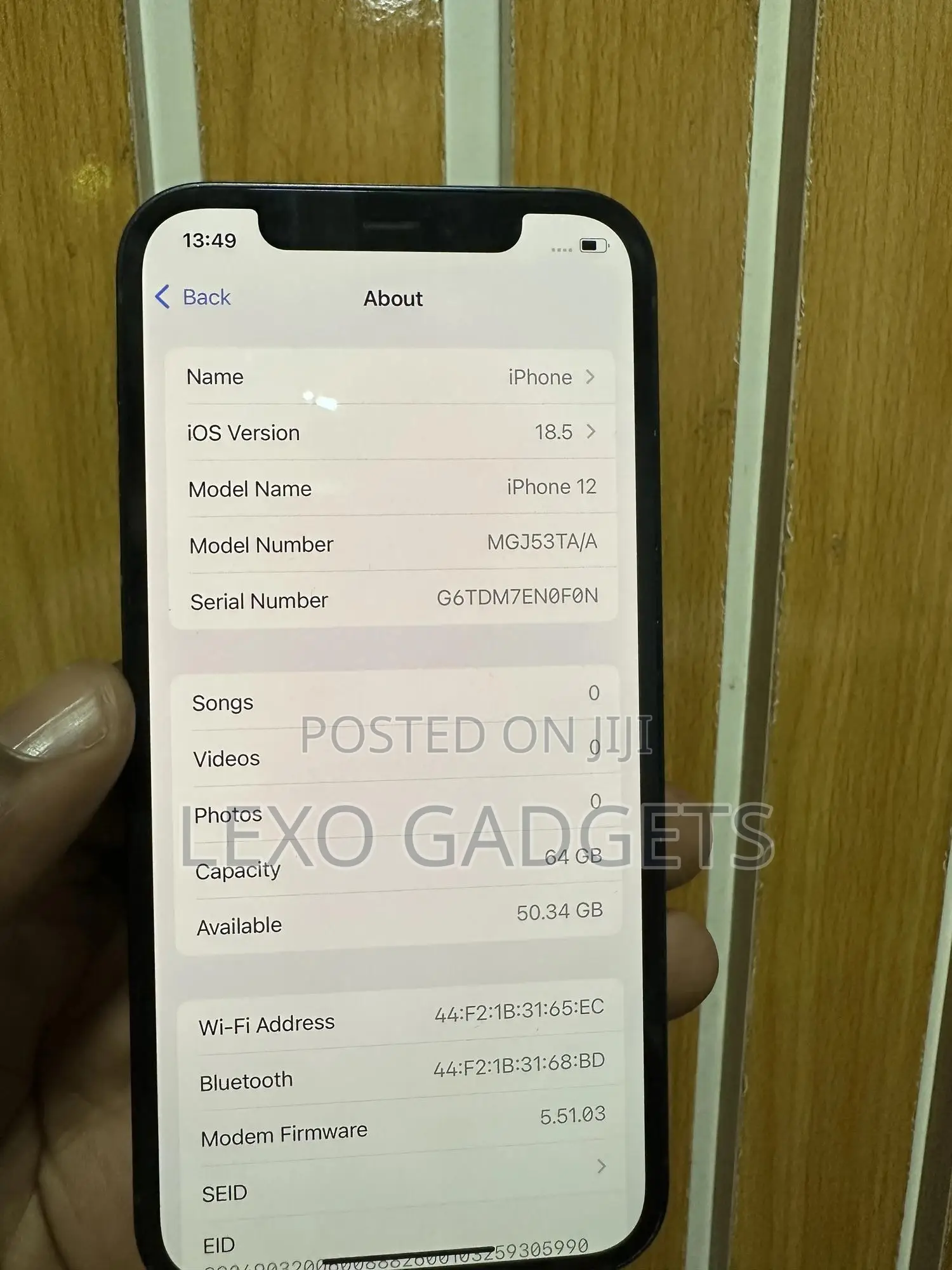Apple iPhone 12 64 GB Black