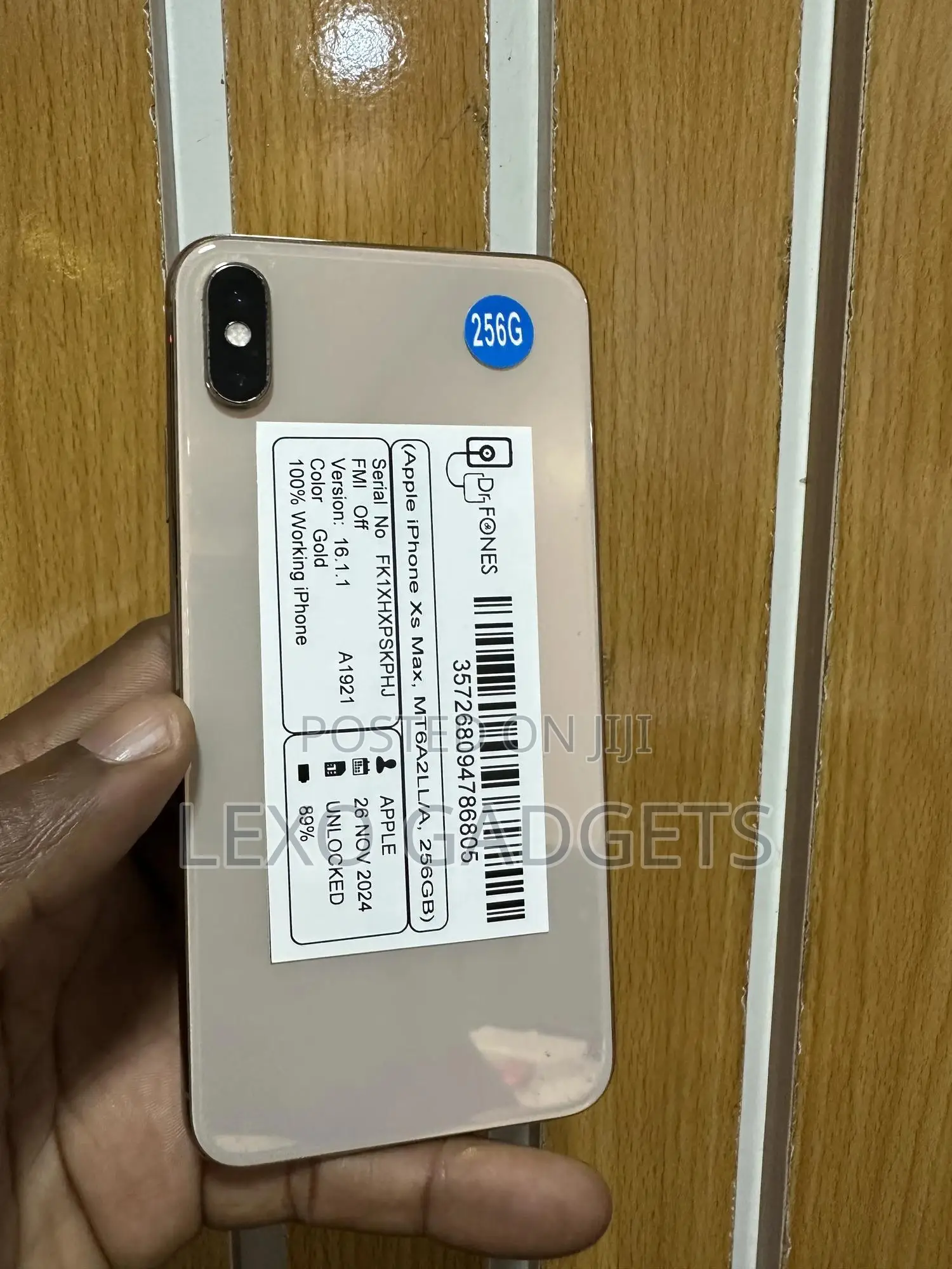 Apple iPhone XS Max 256 GB Gold