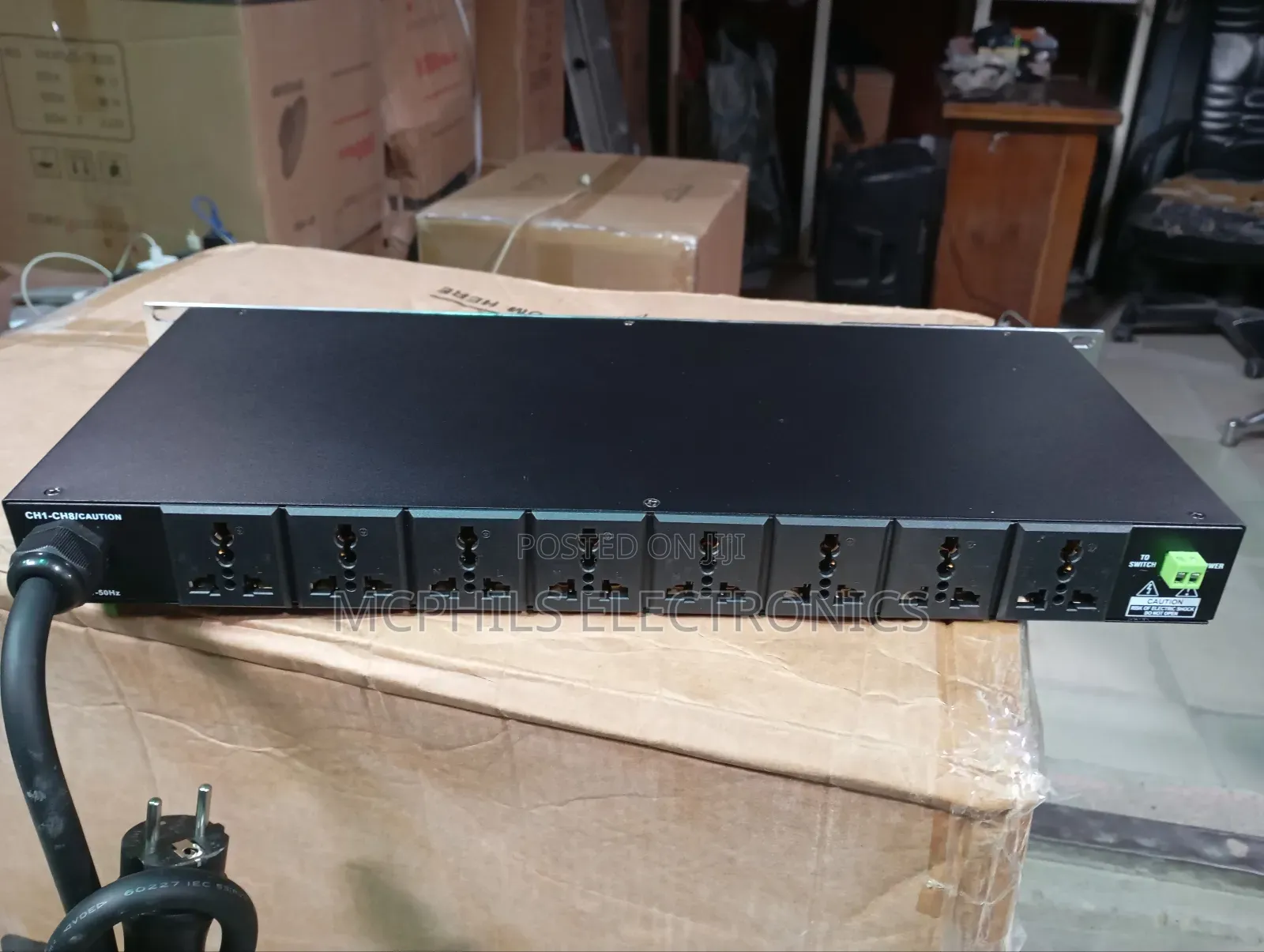 Special Digitalised 100% Copper10ch Power Sequence.
