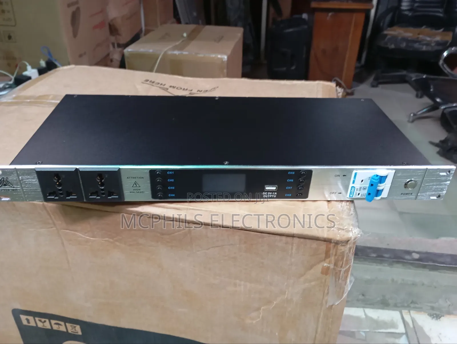 Special Digitalised 100% Copper10ch Power Sequence.