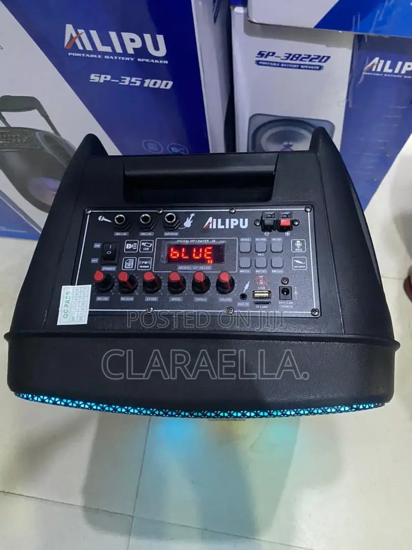 Ailipu 40000 Watts Portable Rechargeable Bluetooth Speaker