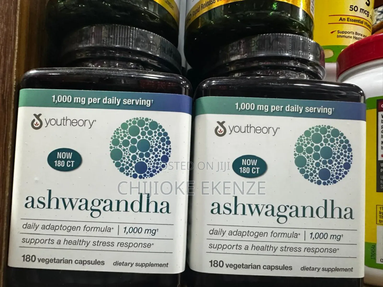 Youth Theory Ashwagandha 1000mg X 180 Capsules
