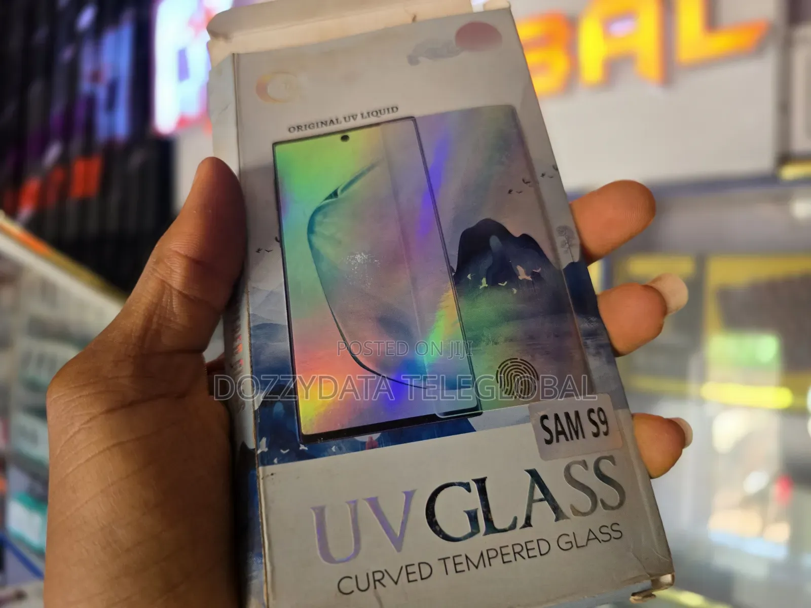 Samsung Galaxy S9 Uv Glass Curved Tempered Glass Protector