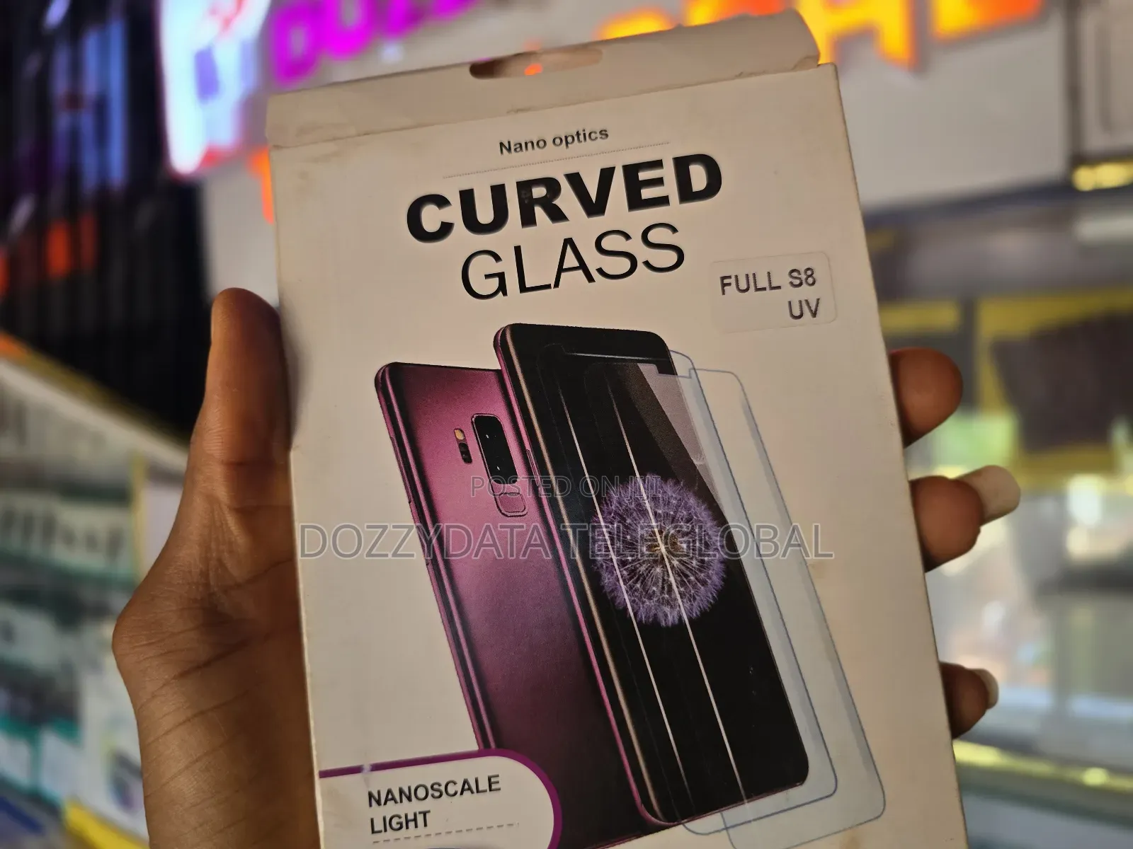 Samsung Galaxy S8 Uv Curved Glass Curved Glass Protector