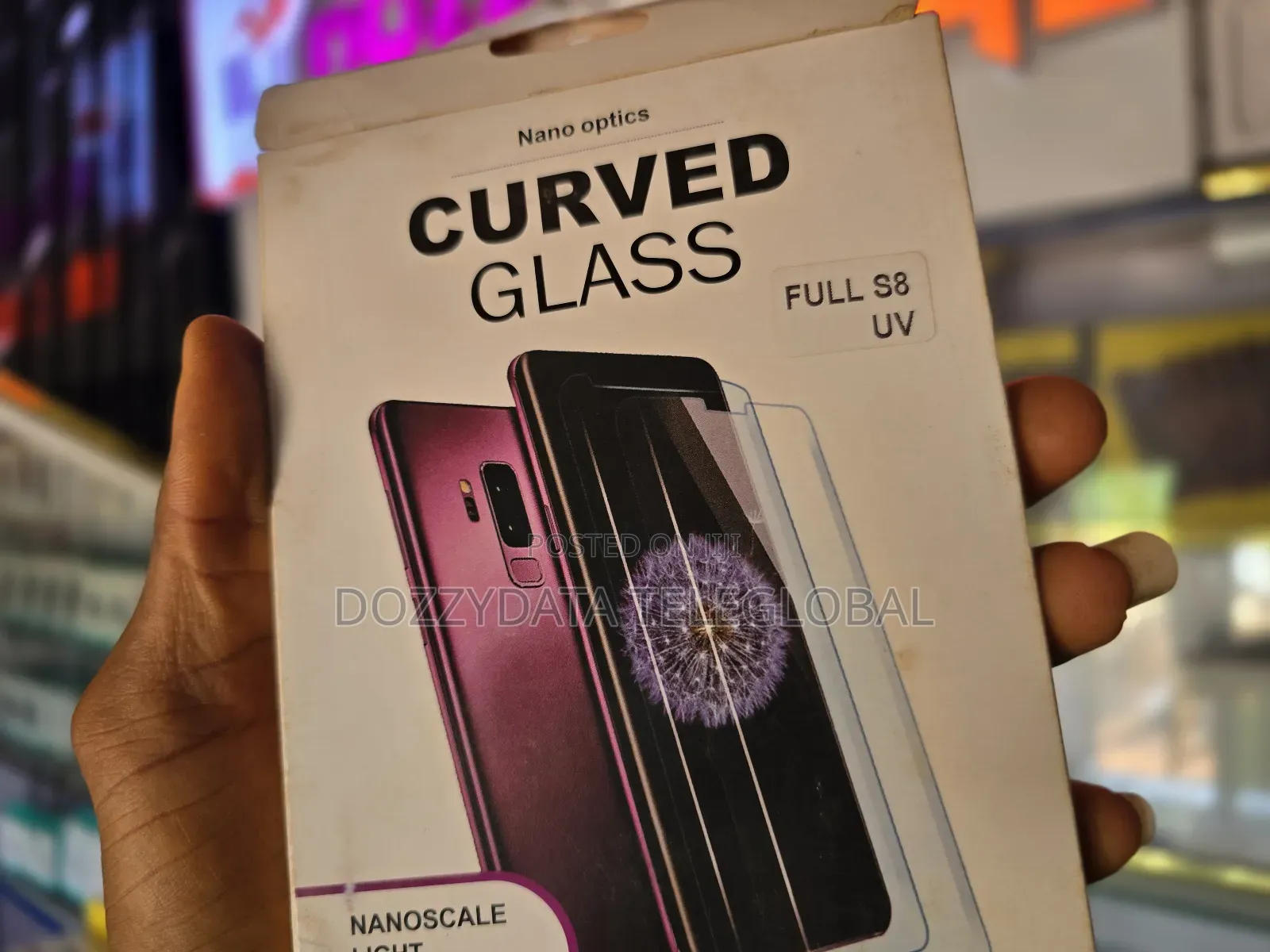 Samsung Galaxy S8 Uv Curved Glass Curved Glass Protector