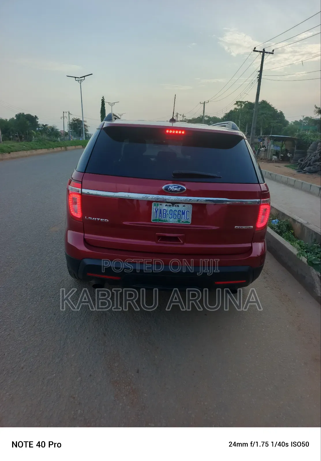 Ford Explorer 2013 Red