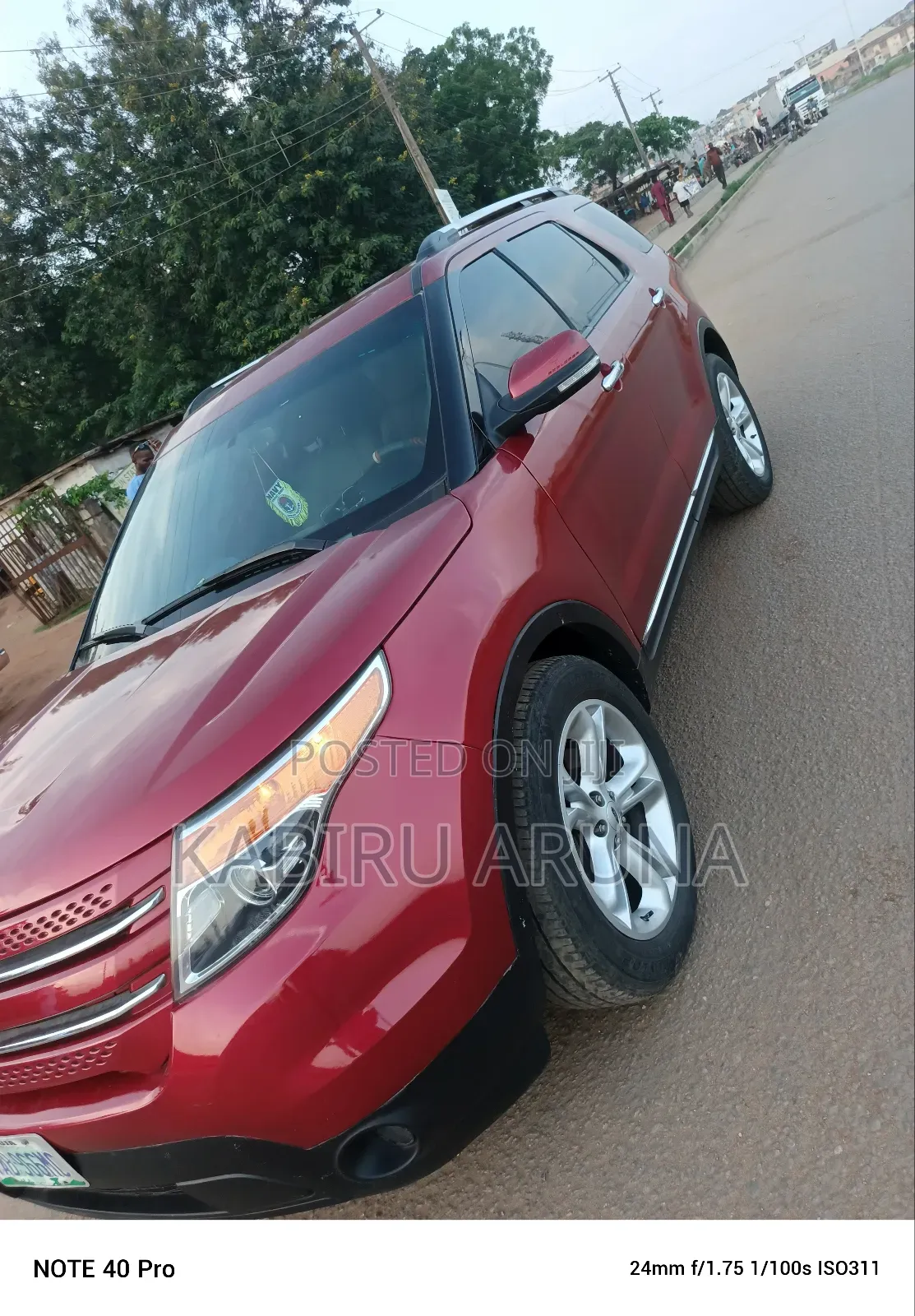 Ford Explorer 2013 Red
