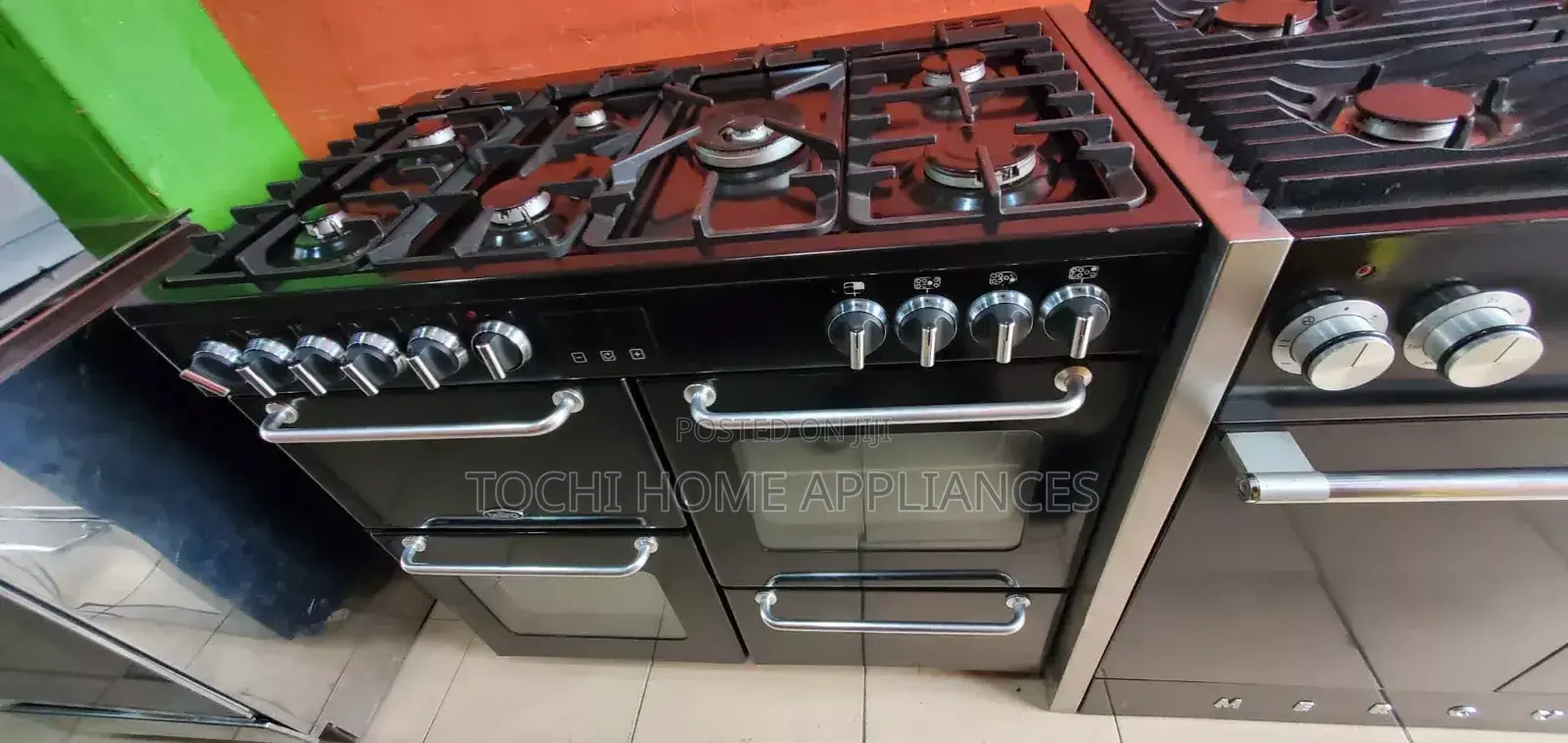 7 Burners Industrial Standing Gas Cooker