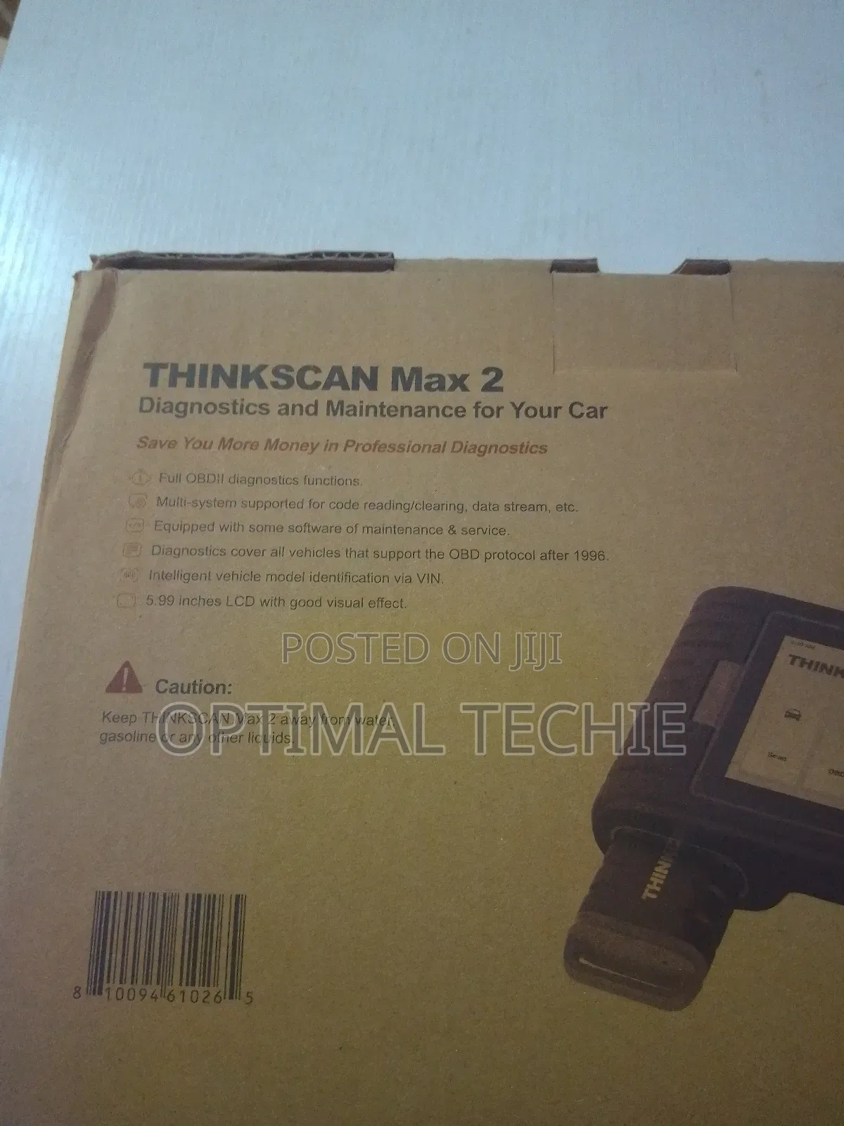 Thinkcar Thinkscan Max 2 Obd2 Cars Scanner