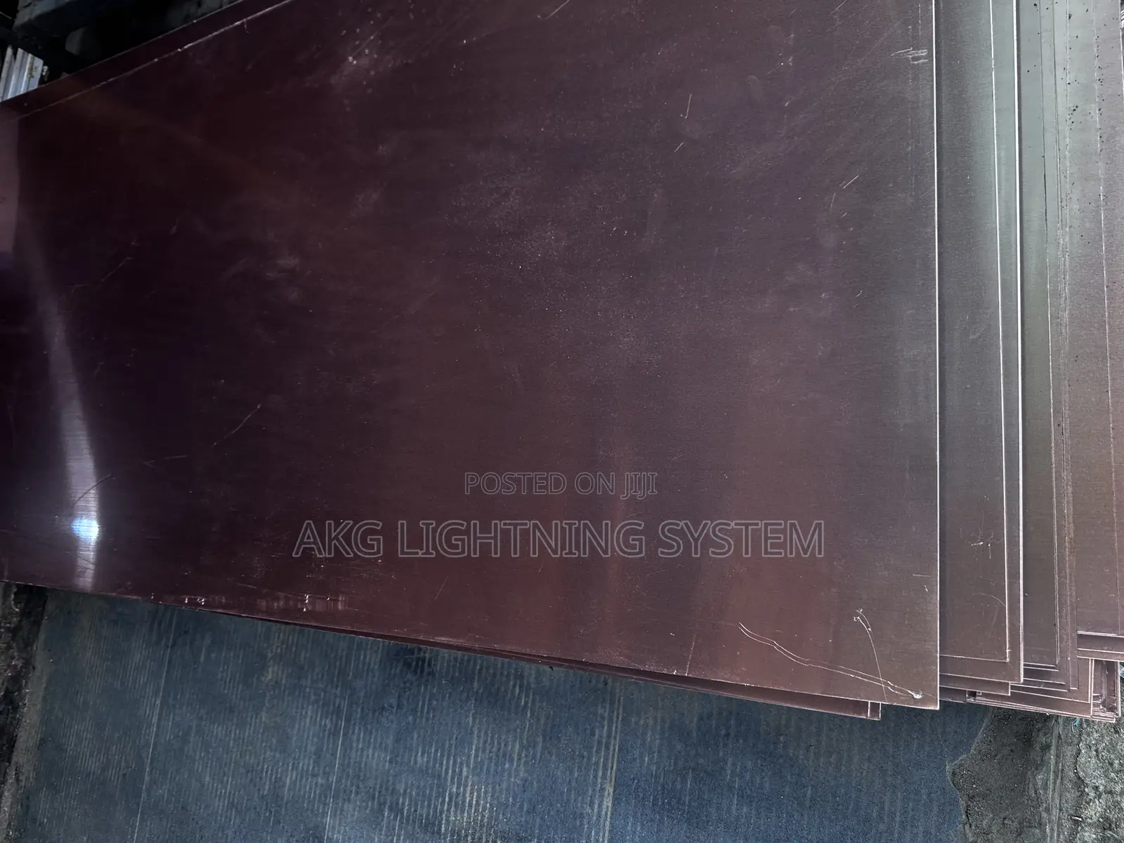 Bimetallic Sheets 1200mm Length X 600mm Width