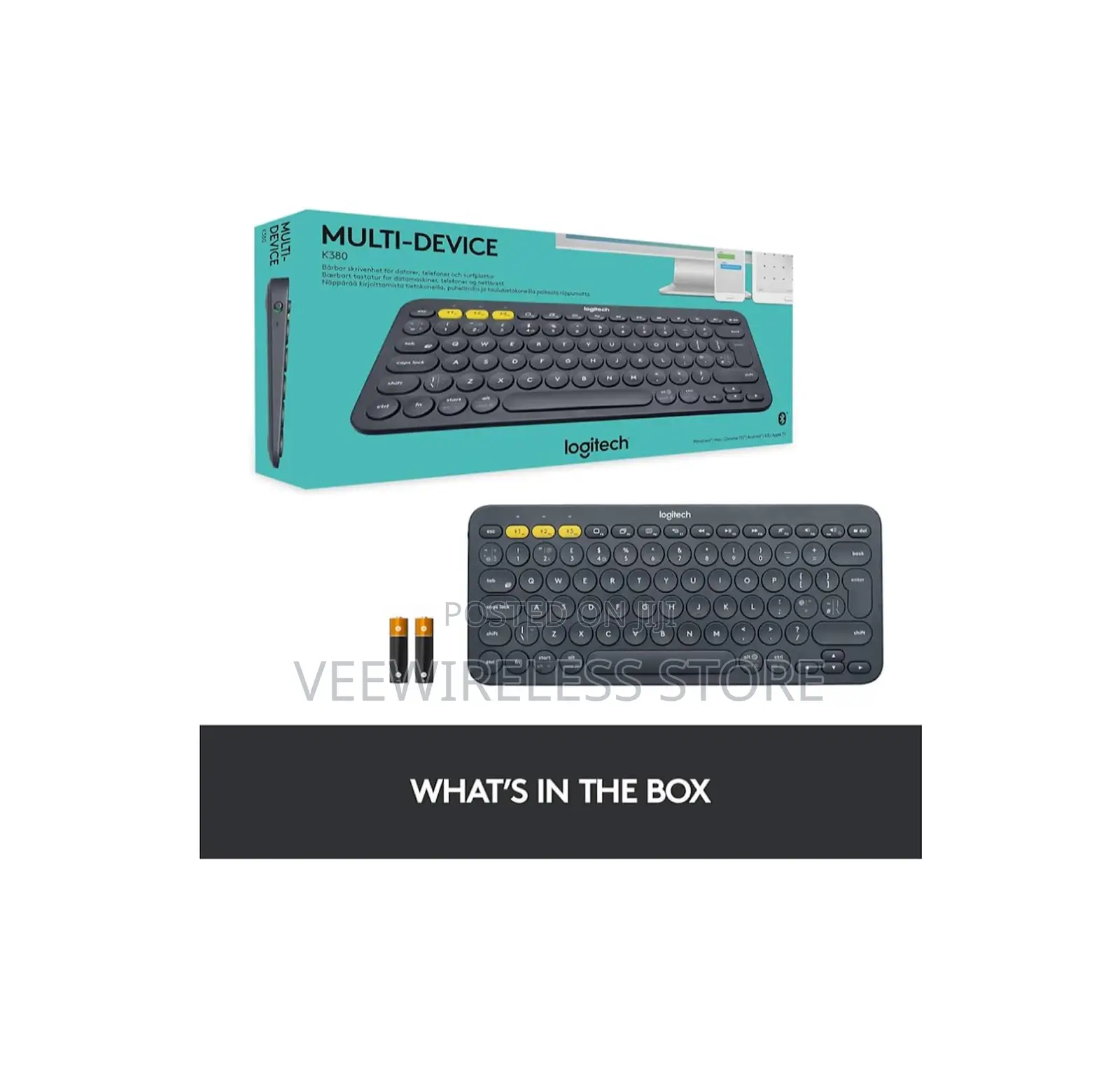 Logitech Pebble Multi-Device Bluetooth Keyboard