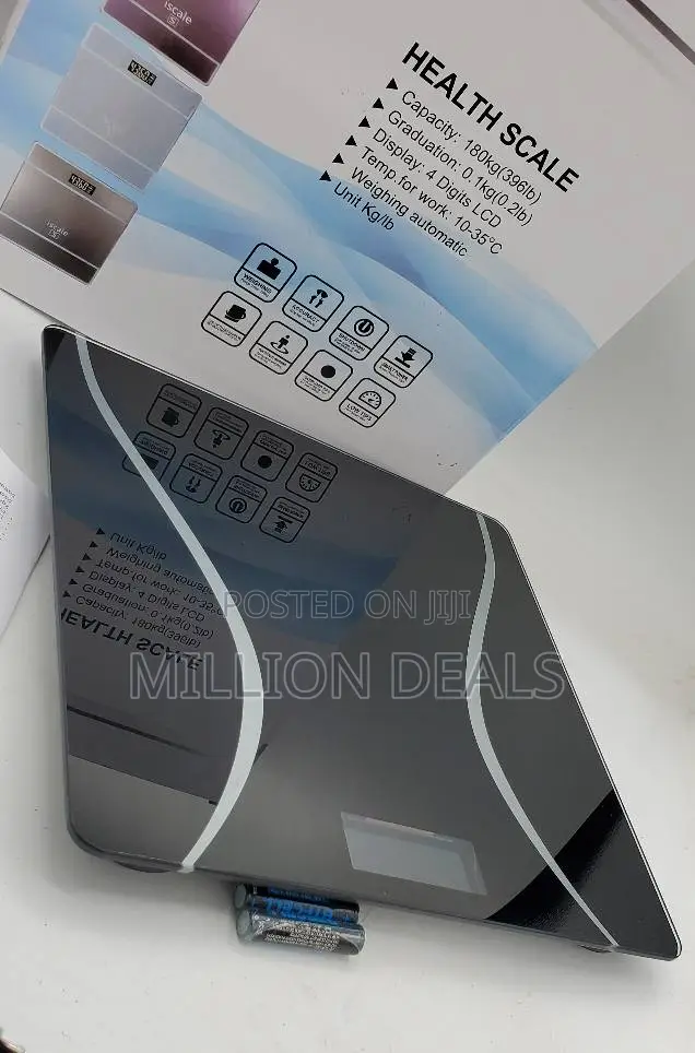 180kg Digital LCD Glass Portable Mid Electronic Scale