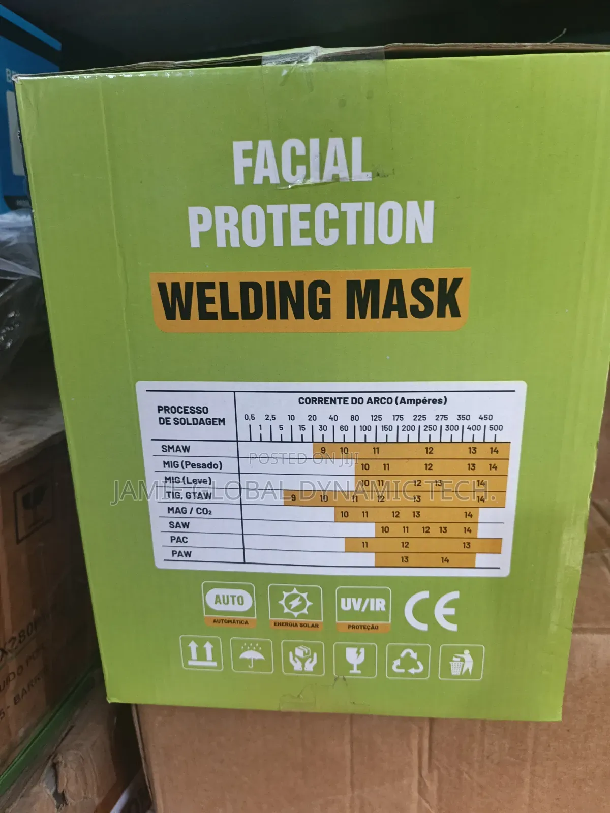 Auto-darkening Welding Helmet